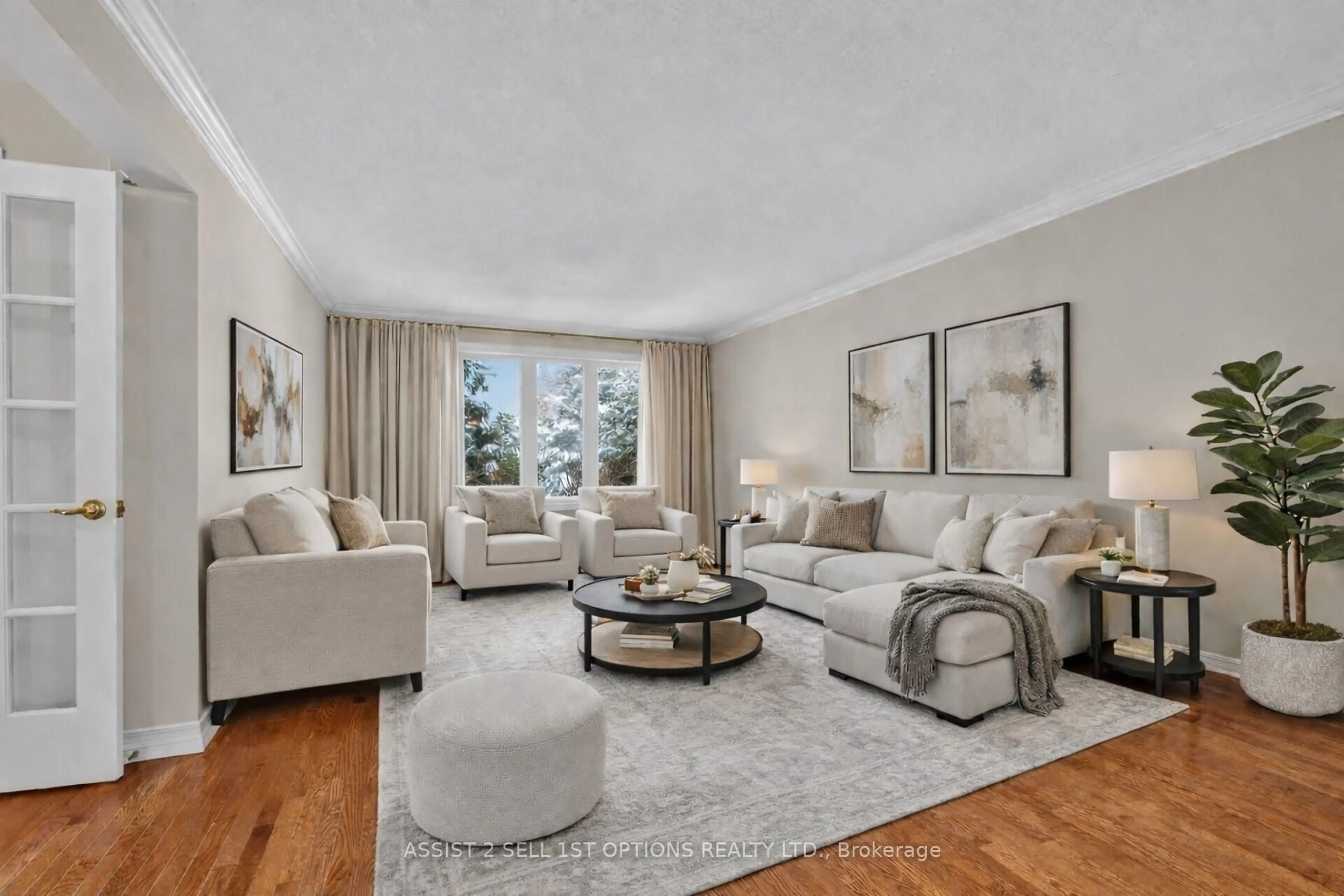 Living room with furniture, unknown for 1700 Laurelwood Pl, Orleans Ontario K1C 6Y8