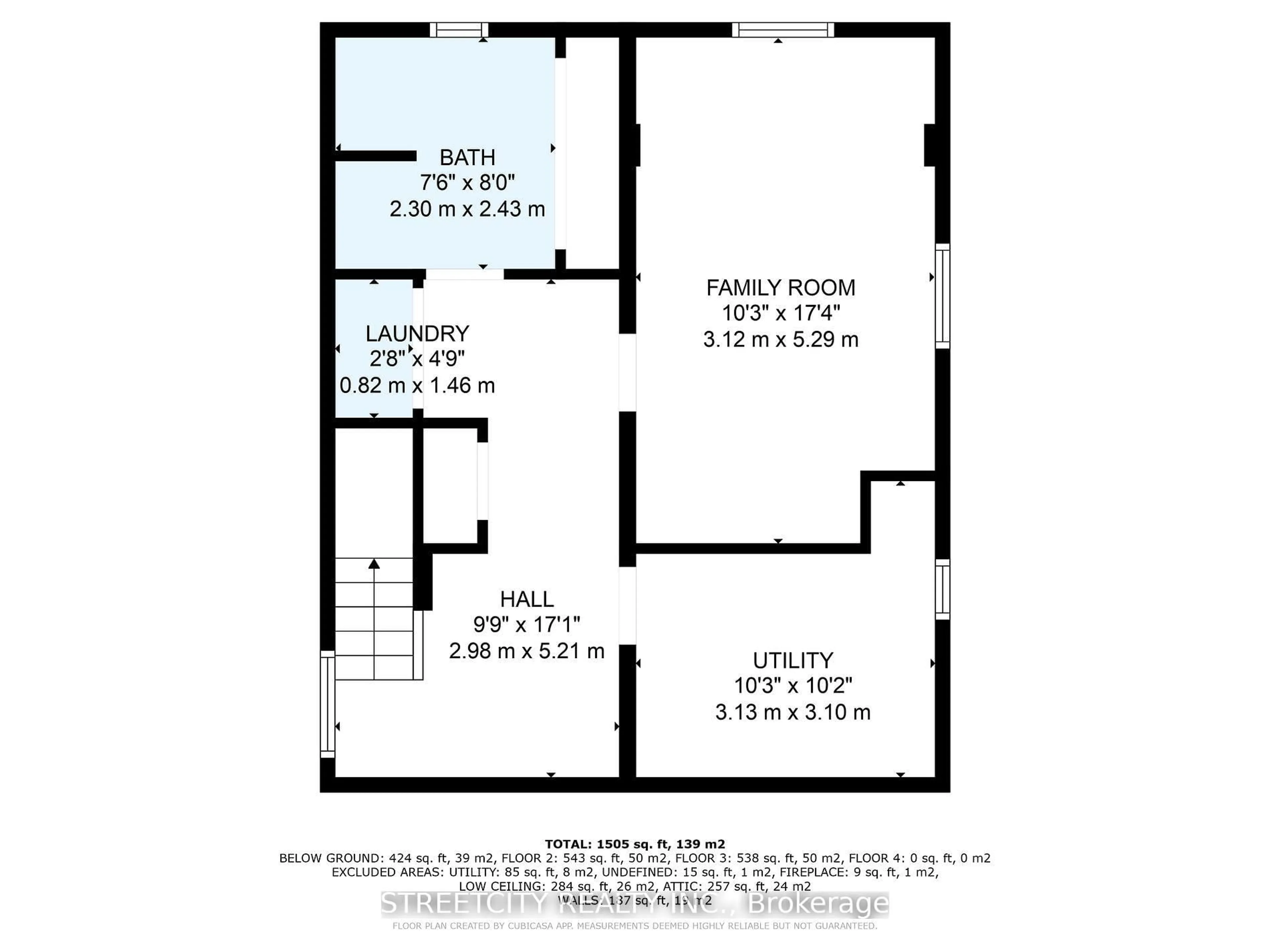 Floor plan for 947 Maitland St, London East Ontario N5Y 2X3