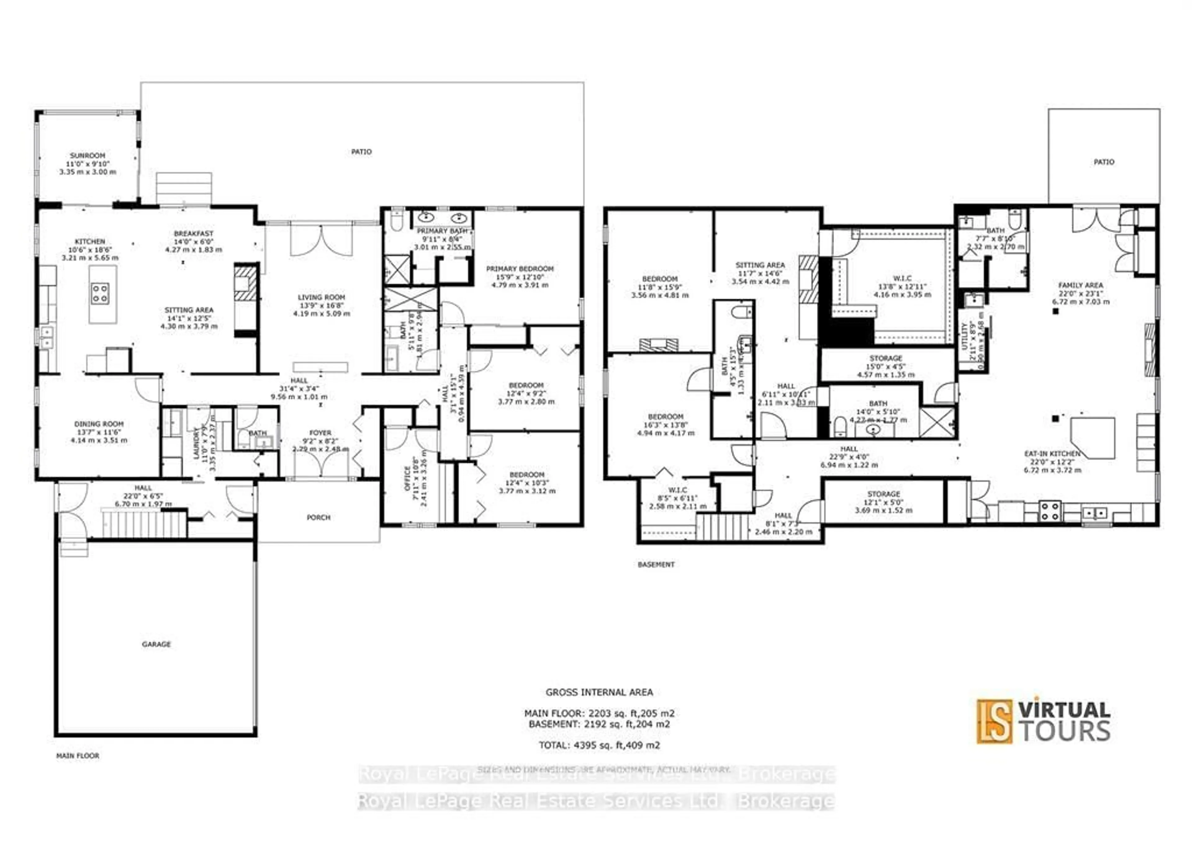 Floor plan for 184 Dundas St, Hamilton Ontario L8N 2Z7