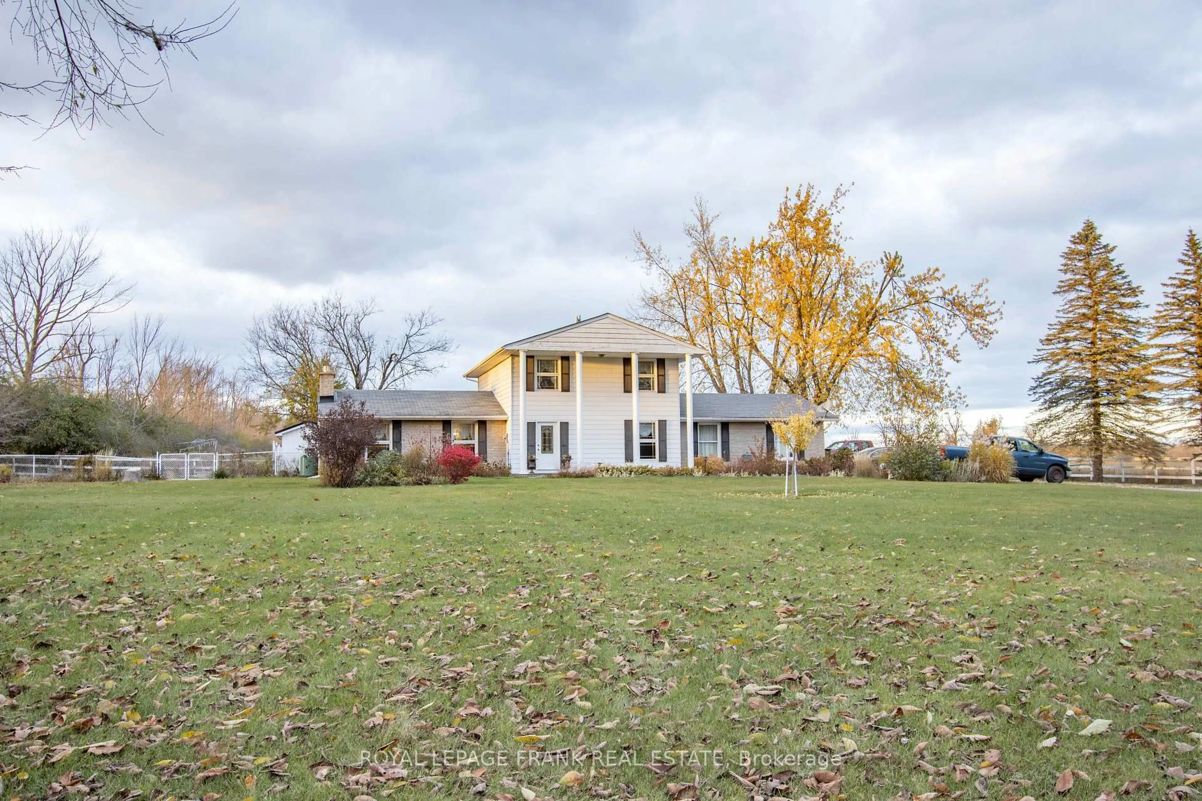 A pic from outside/outdoor area/front of a property/back of a property/a pic from drone, unknown for 350 Cambray Rd, Kawartha Lakes Ontario K9V 4R1