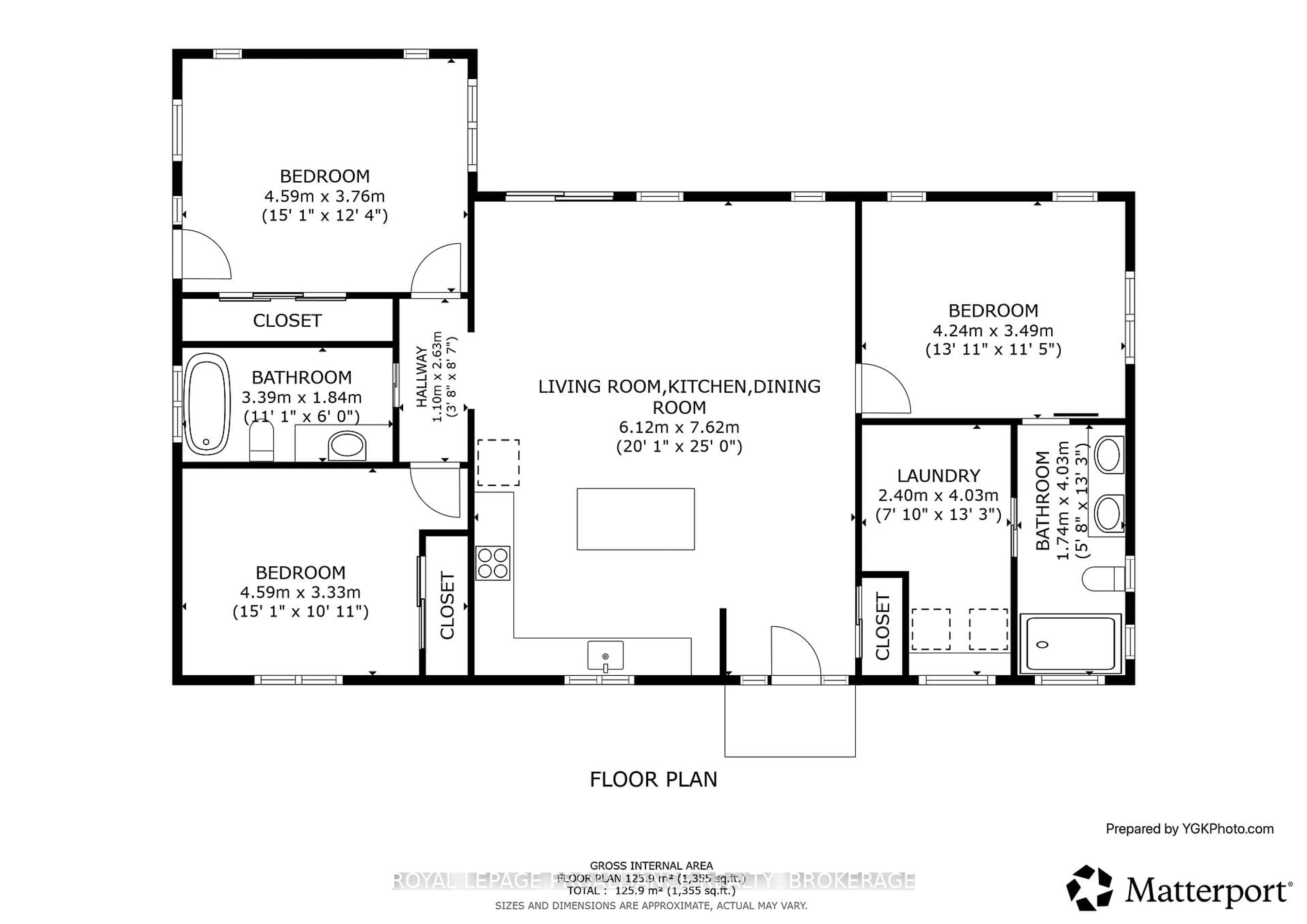 Floor plan for 292 Kyes Rd, Front of Leeds & Seeleys Bay Ontario K0E 1L0