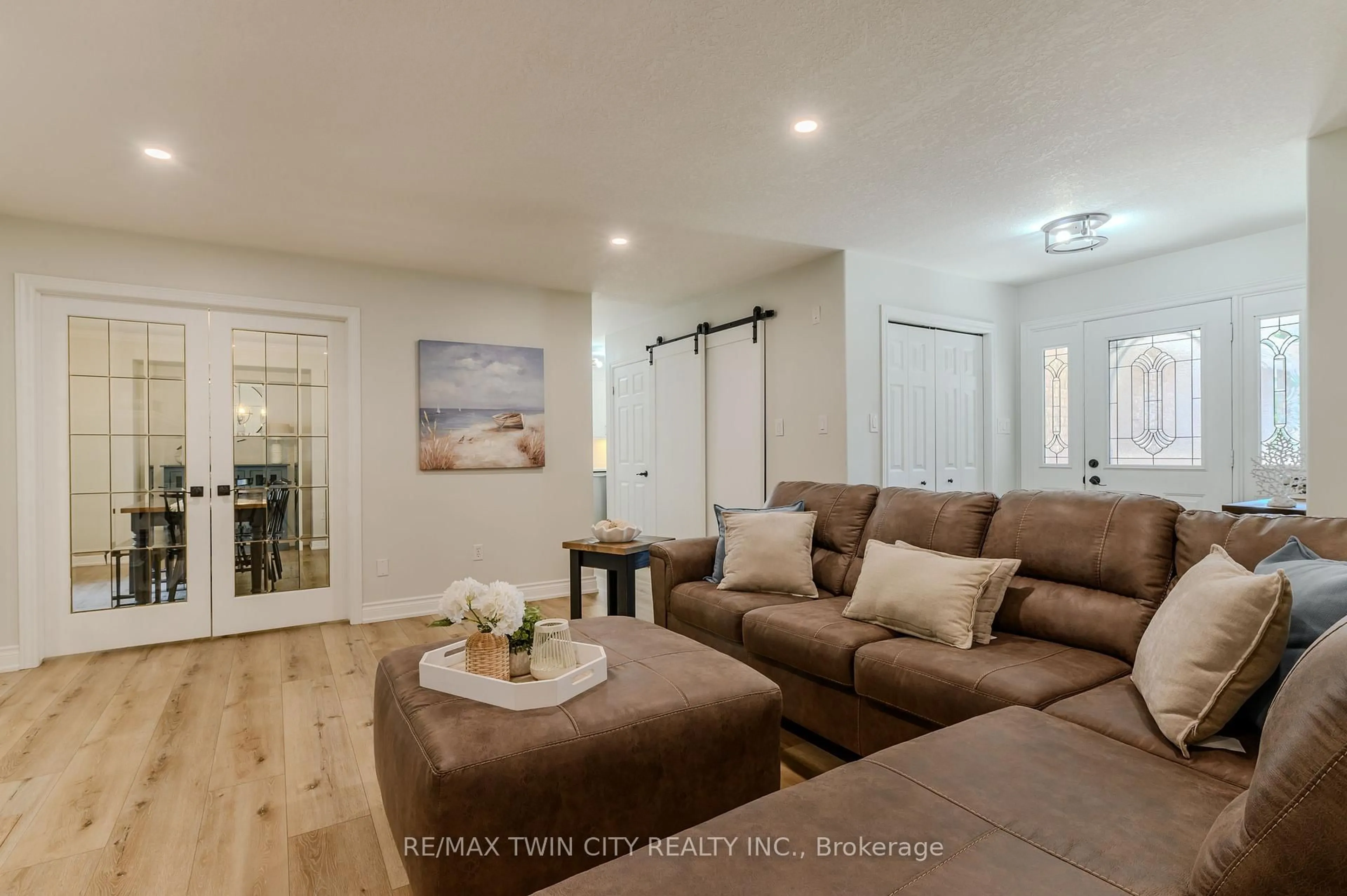 Living room with furniture, unknown for 5 Newport Lane, Norfolk Ontario N0A 1N7