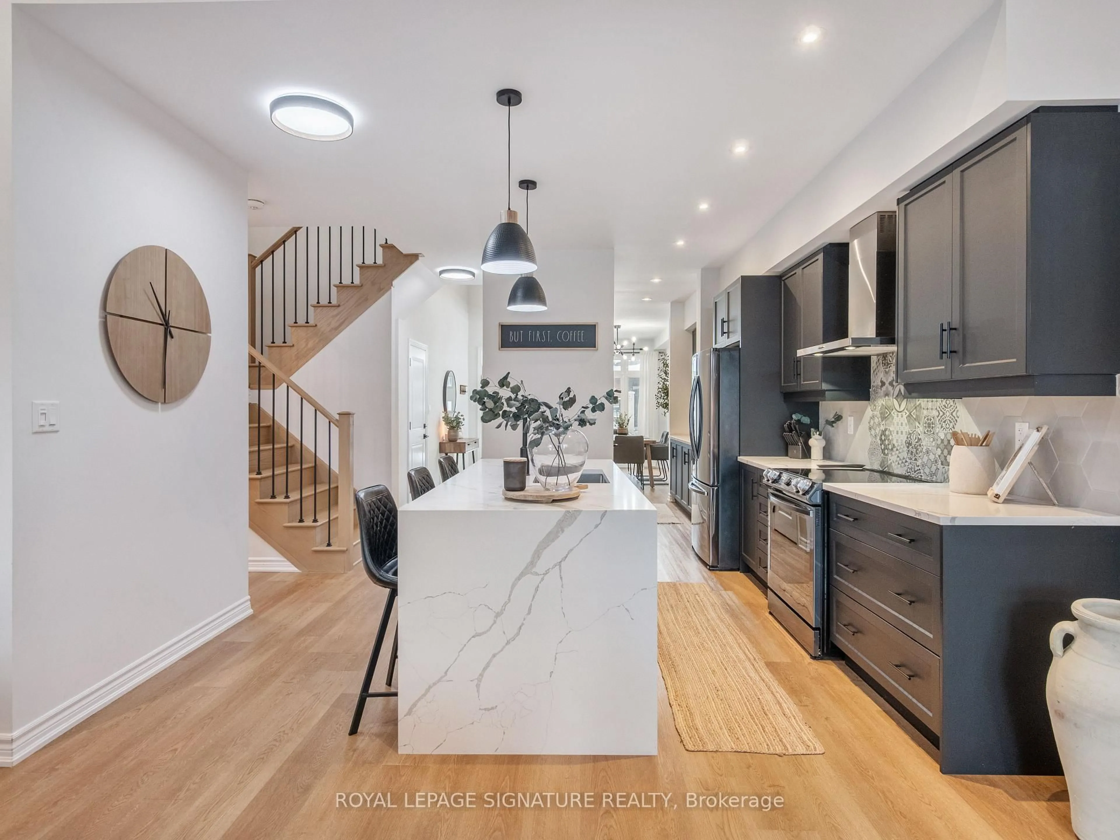 Open concept kitchen, unknown for 36 Welch Lane, Hamilton Ontario L9C 0G1