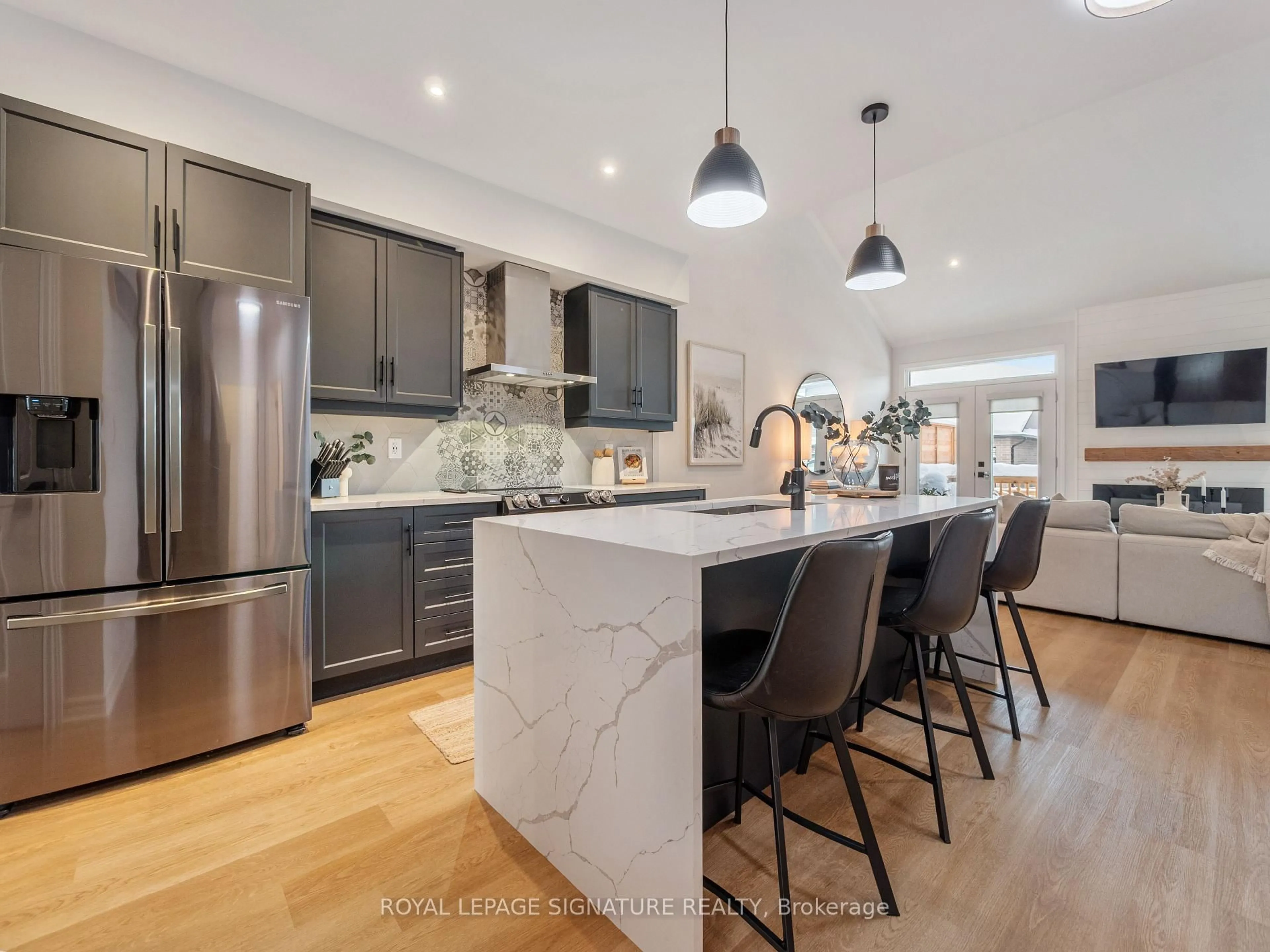 Open concept kitchen, unknown for 36 Welch Lane, Hamilton Ontario L9C 0G1