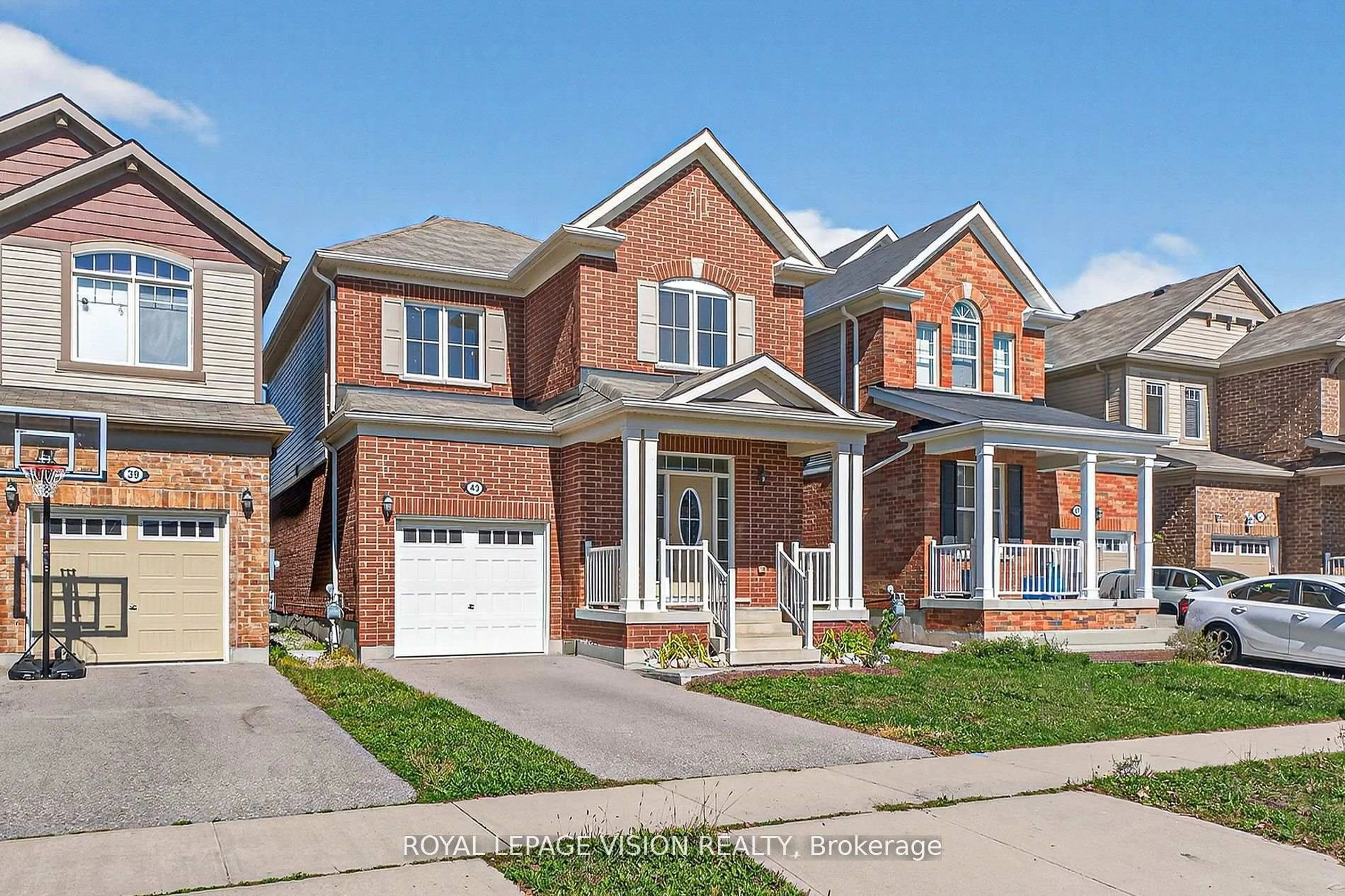 Home with brick exterior material, street for 43 Watermill St, Kitchener Ontario N2P 2X6