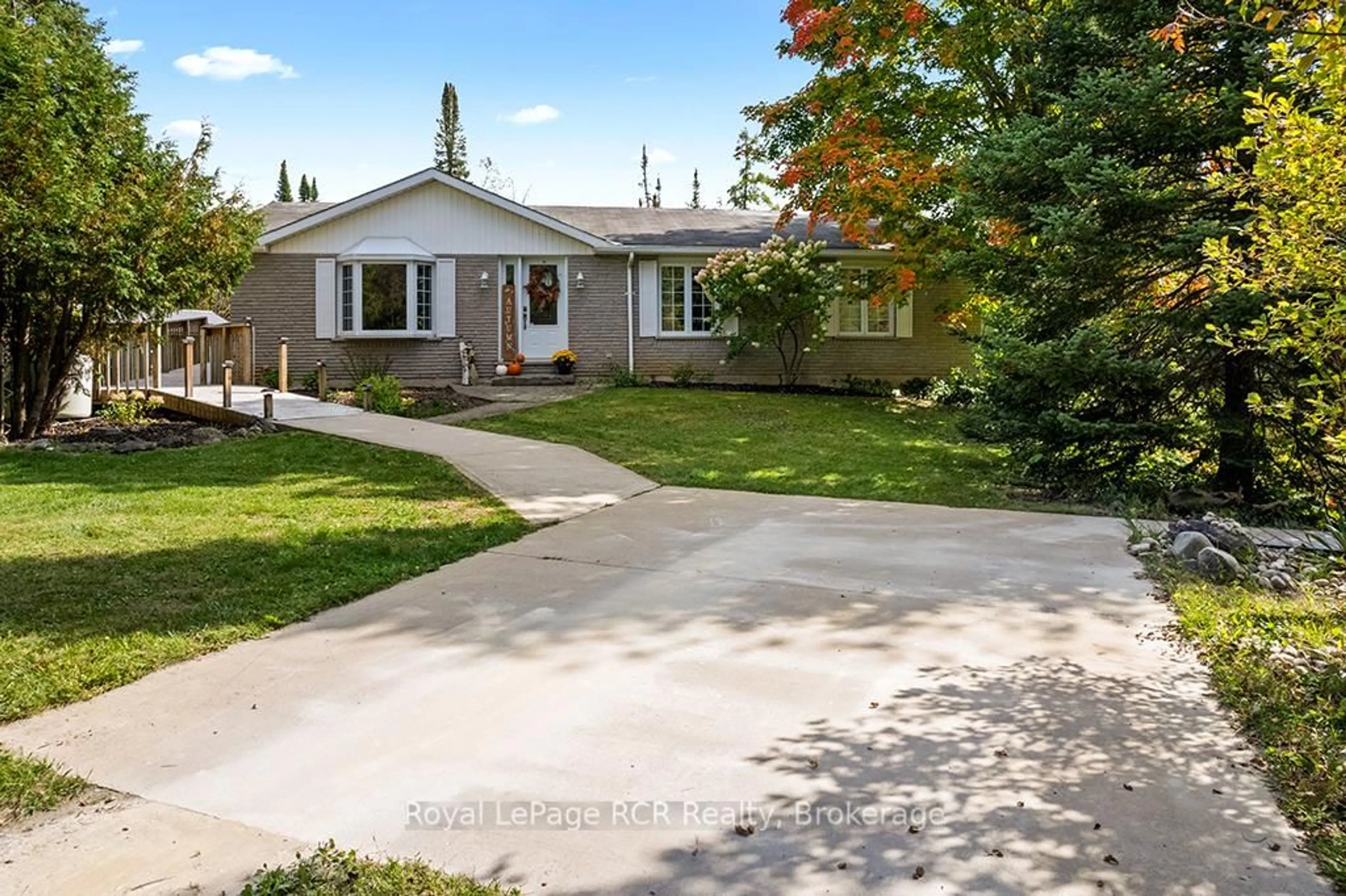 A pic from outside/outdoor area/front of a property/back of a property/a pic from drone, street for 282848 Normanby-Bentinck Townline, West Grey Ontario N0G 1R0