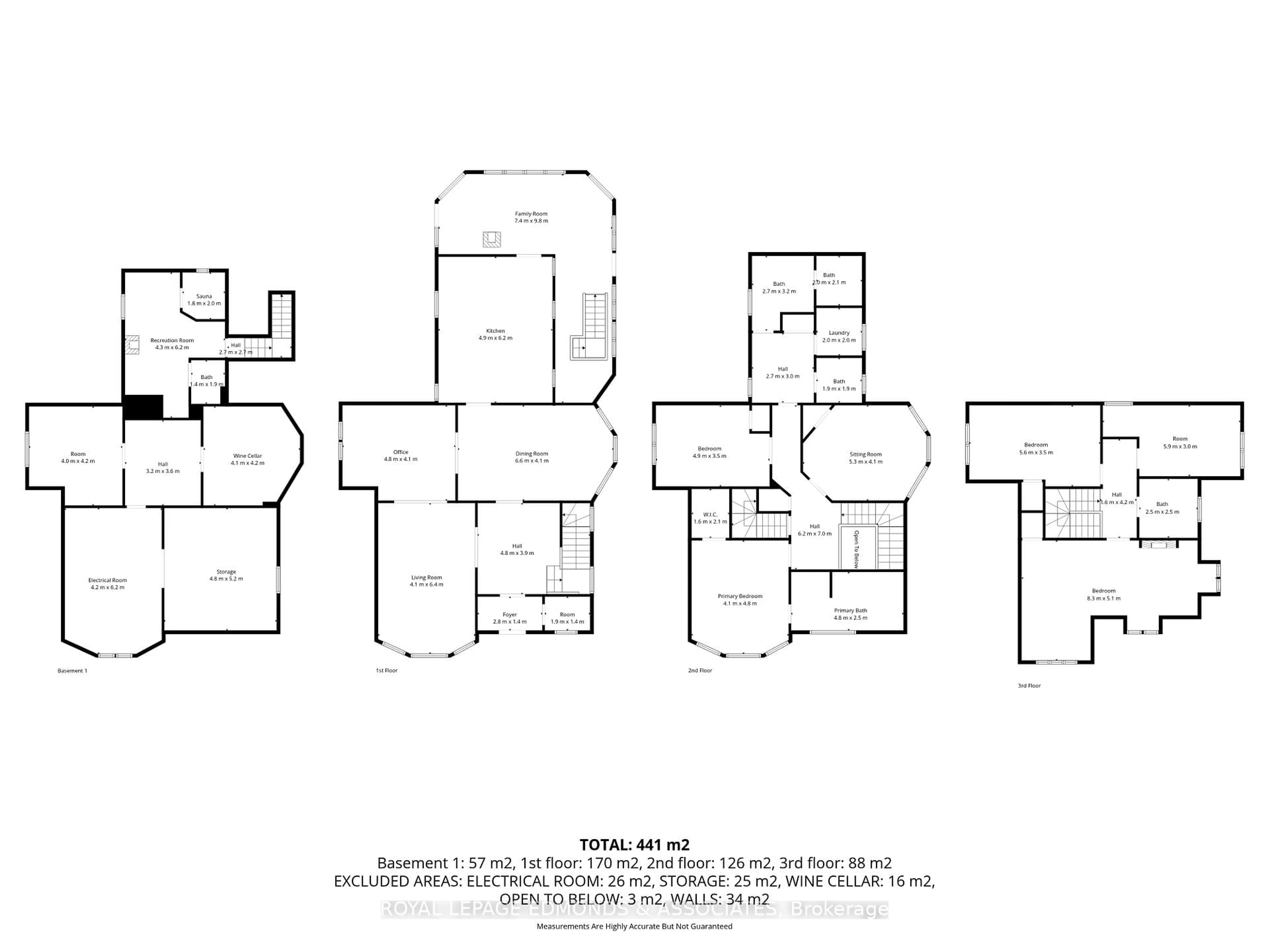 Floor plan for 307 Maple Ave, Pembroke Ontario K8A 1L8