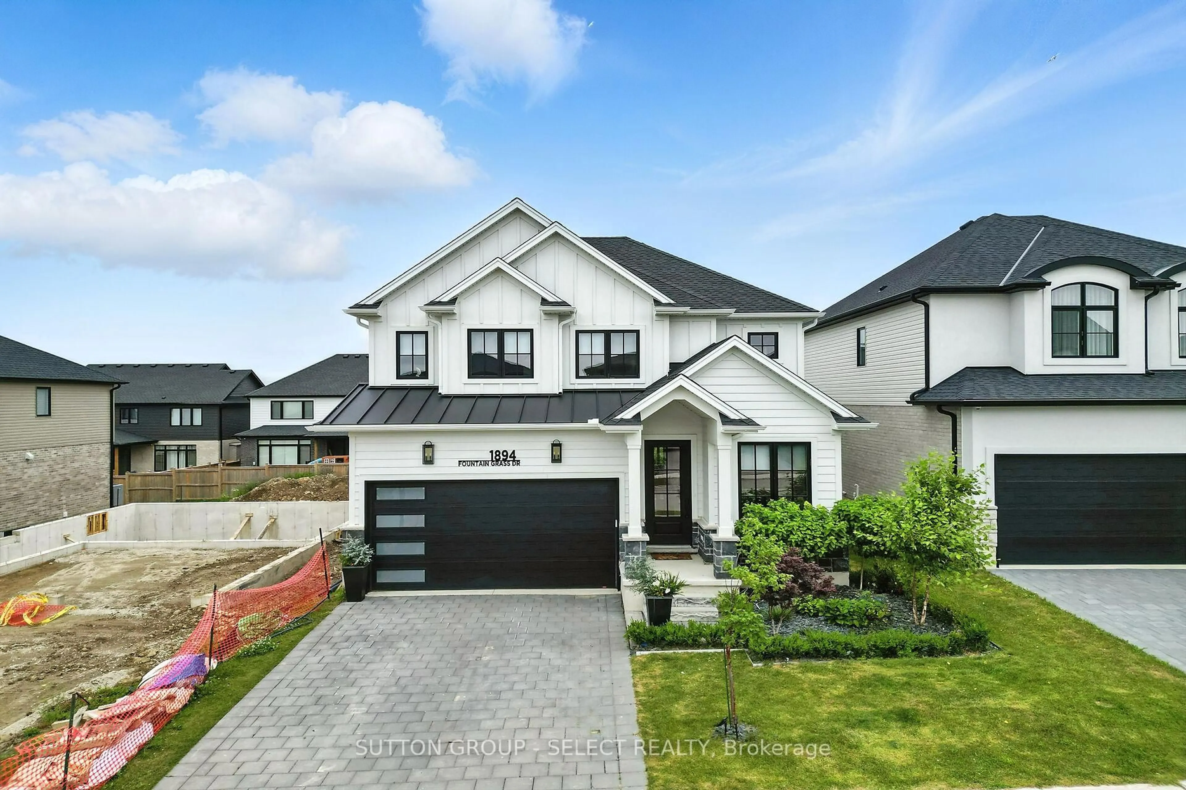 Home with brick exterior material, street for 1894 Fountain Grass Dr, London South Ontario N6K 4P9