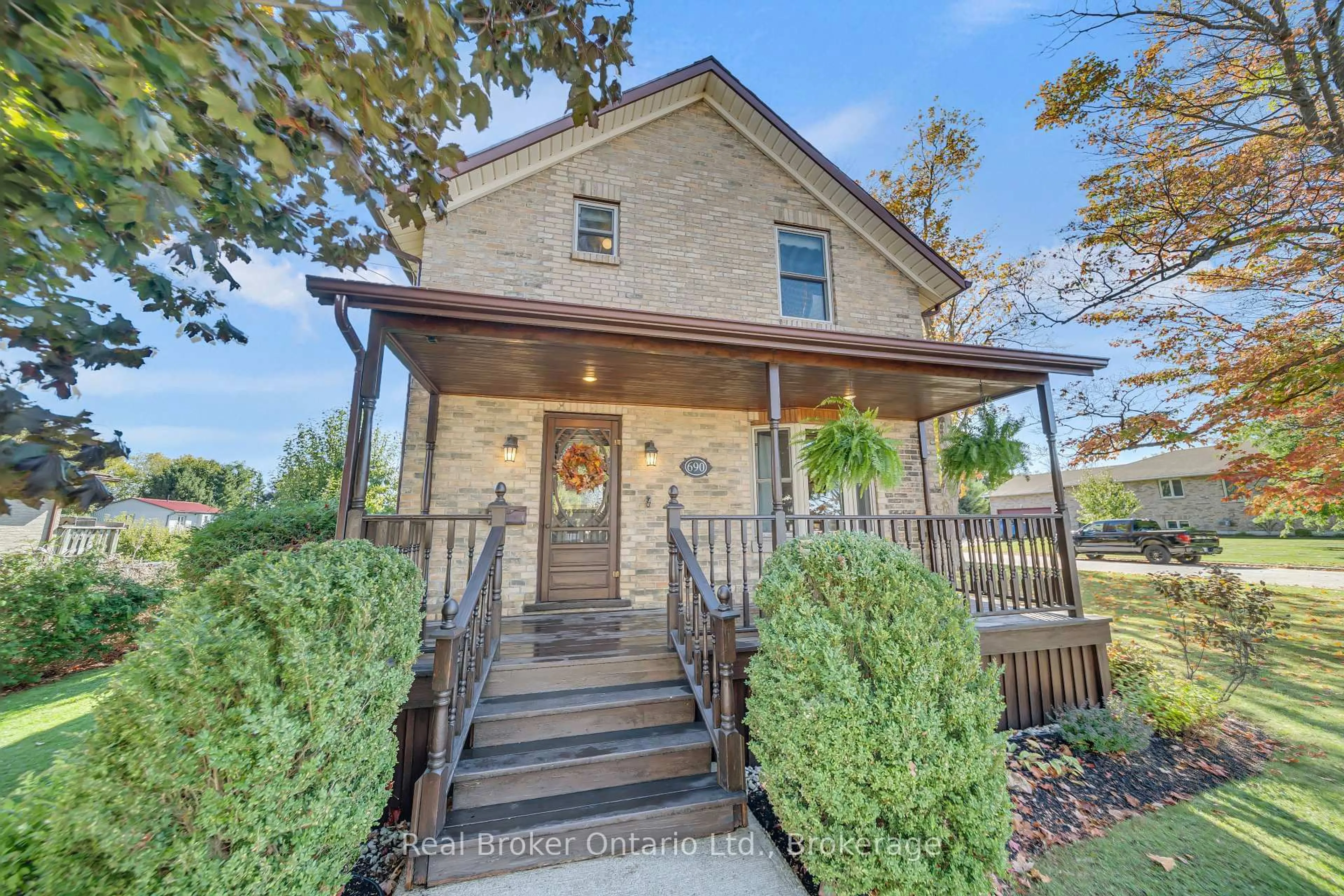 Home with brick exterior material, street for 690 Wallace Ave, North Perth Ontario N4W 1Y4