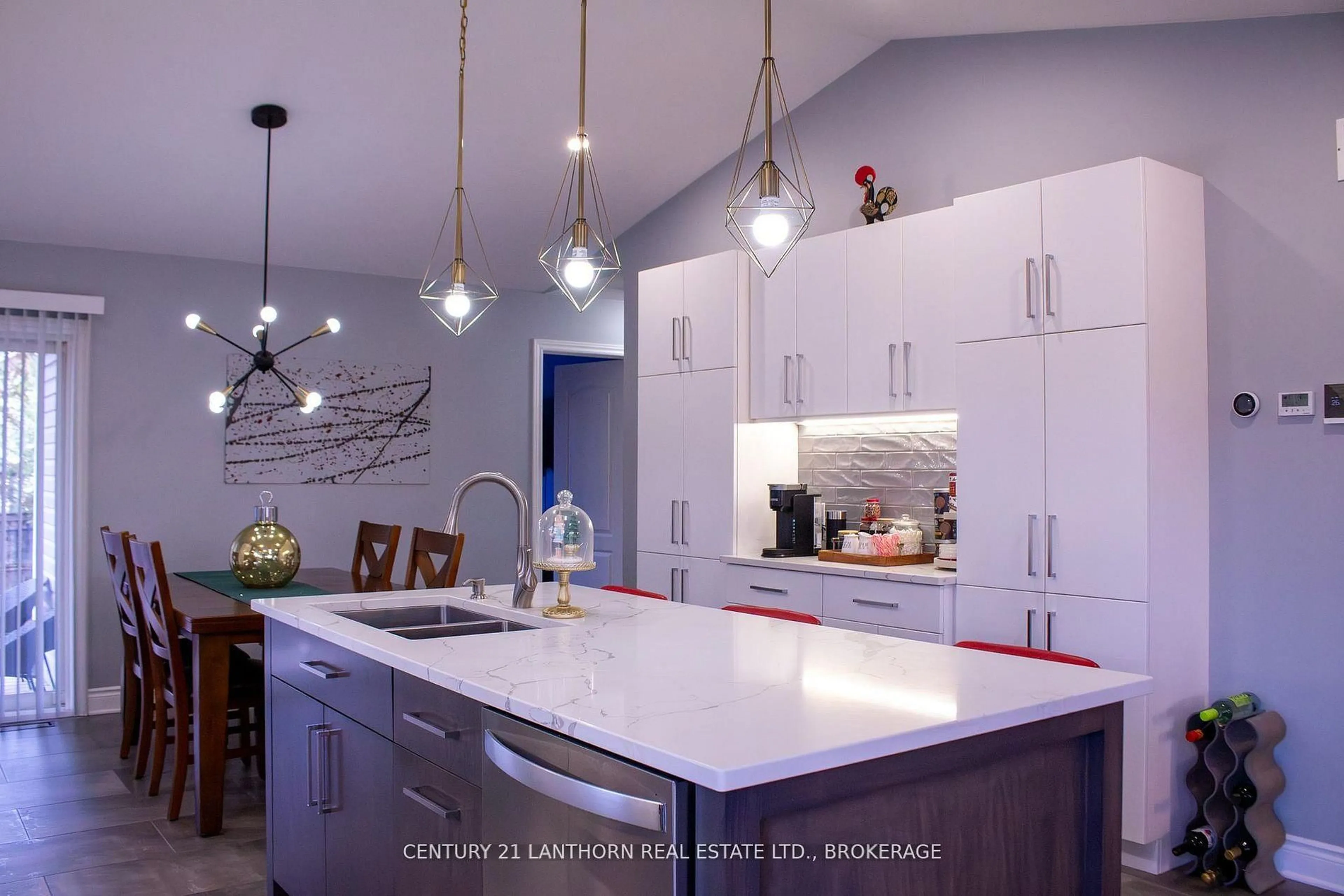 Contemporary kitchen, ceramic/tile floor for 1500 Crimson Cres, Kingston Ontario K7P 0H4