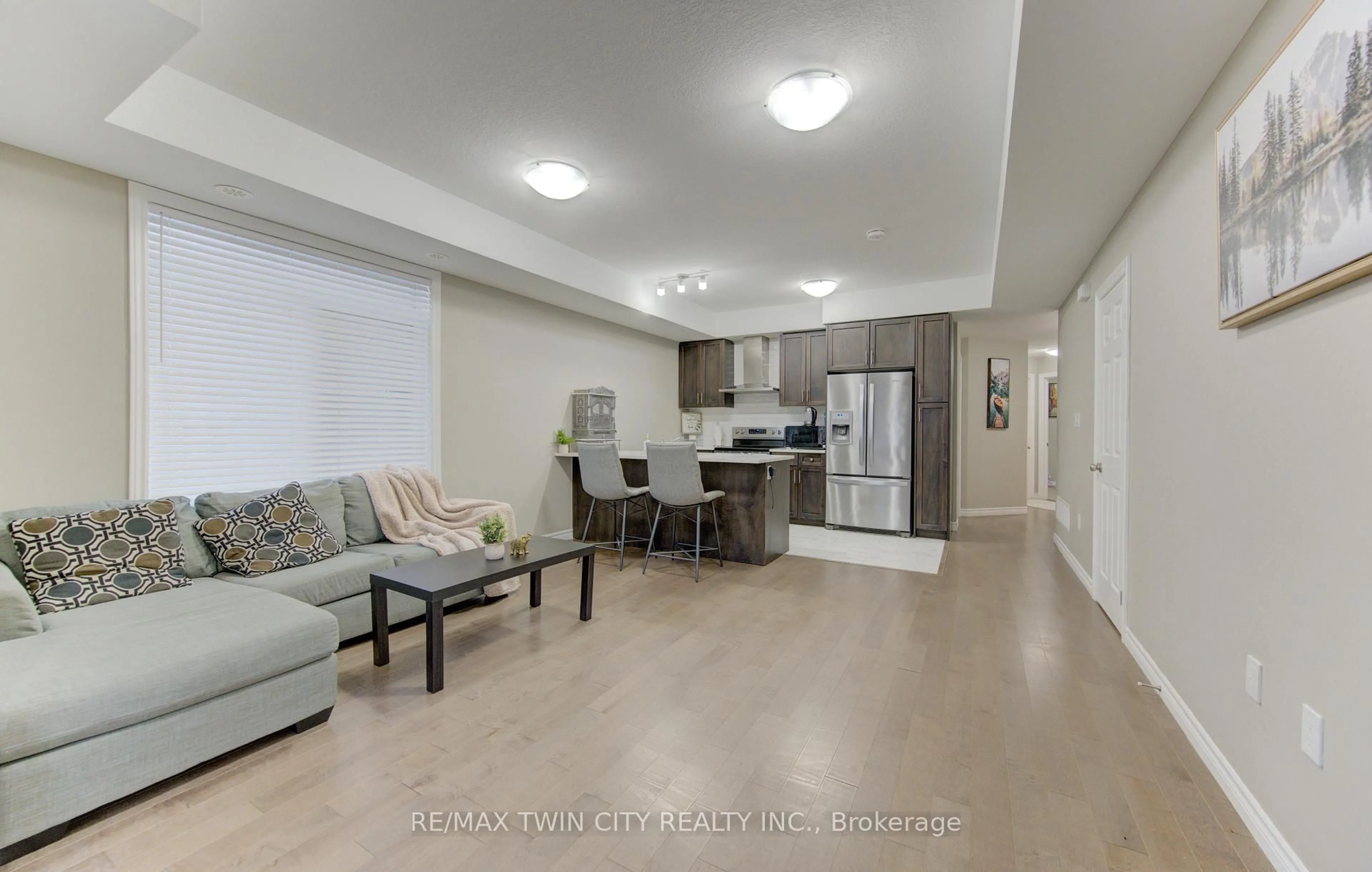 Living room with furniture, unknown for 146 Wheat Lane, Kitchener Ontario N2R 0R6