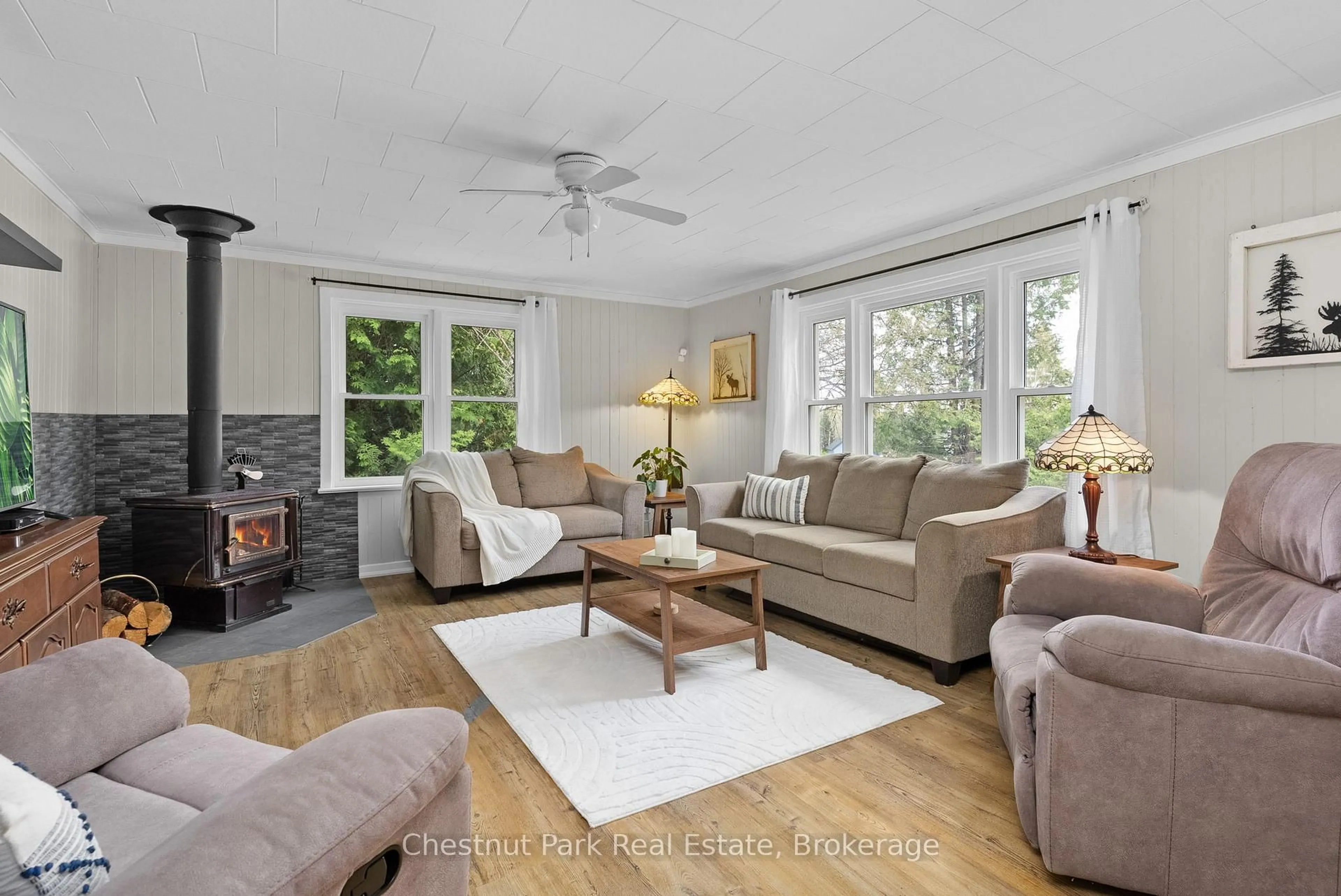 Living room with furniture, unknown for 24 Main St, Kearney Ontario P0A 1M0