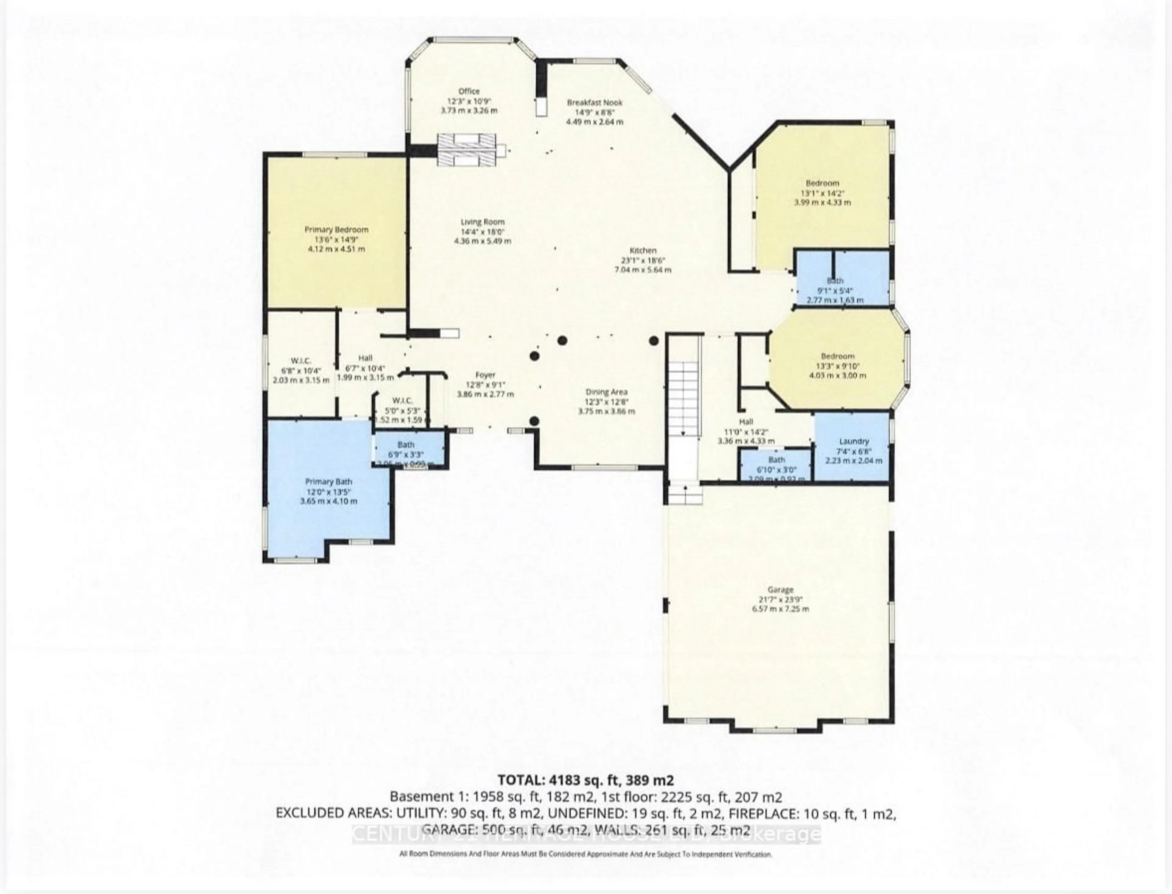 Floor plan for 7 Edwin Dr, London South Ontario N6C 6A7