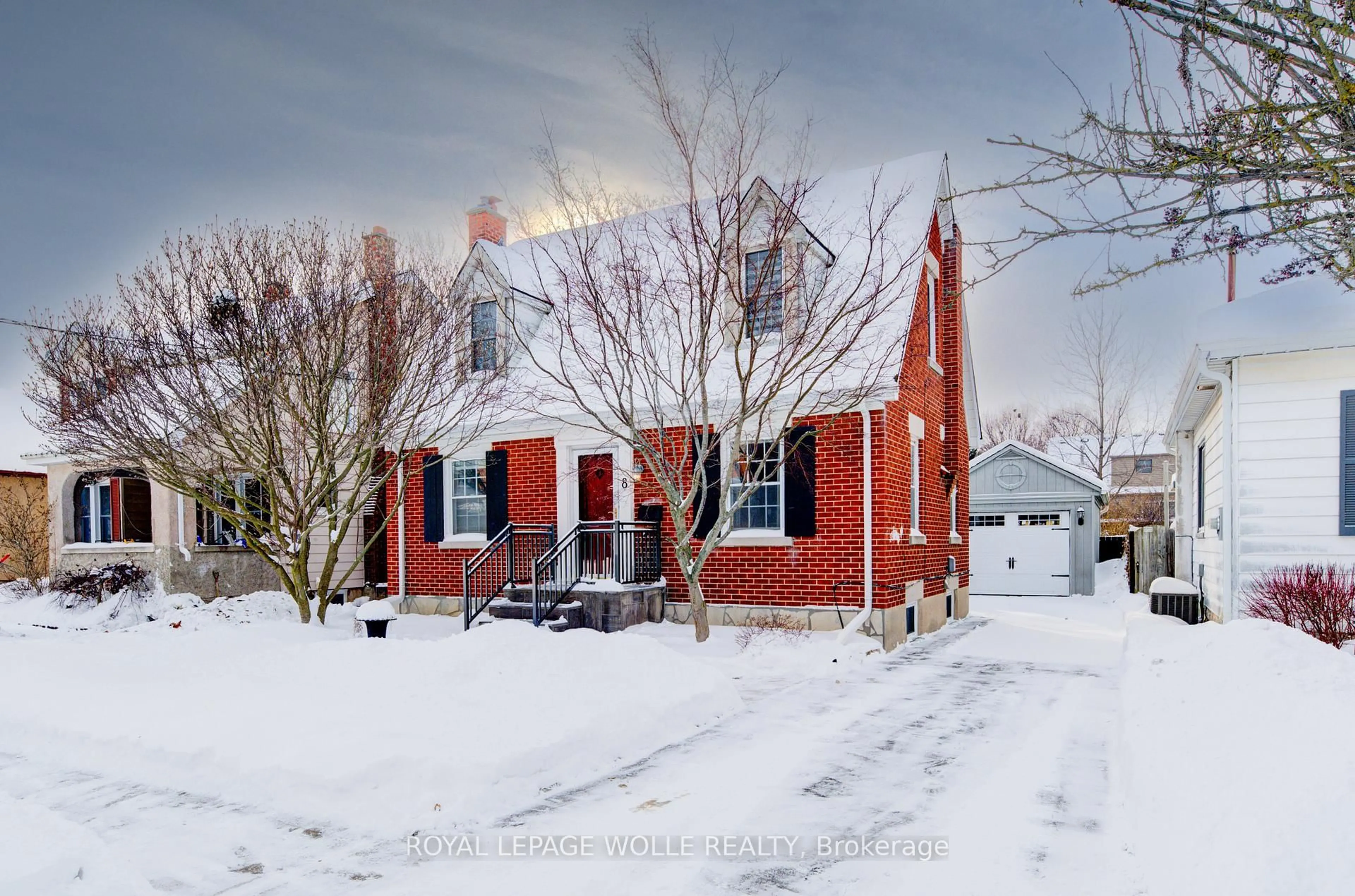 Home with brick exterior material, street for 8 Lowrey Ave, Cambridge Ontario N1R 4Z1