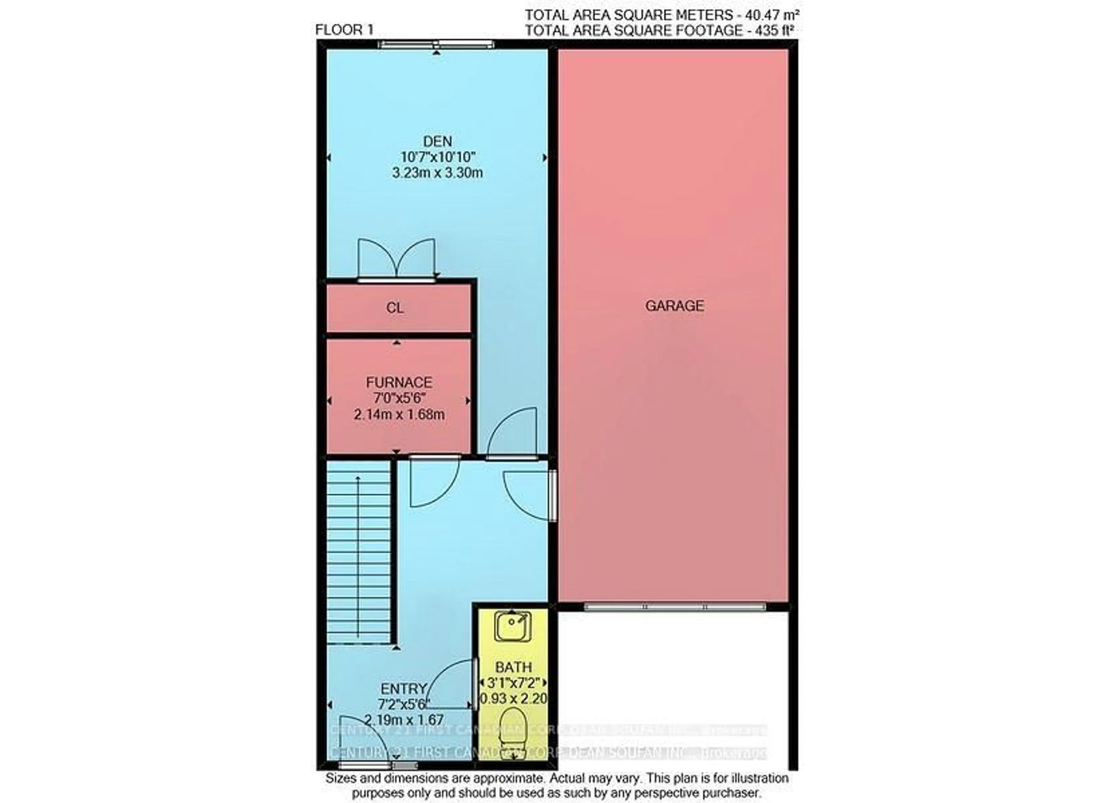 Floor plan for 349 Southdale Rd #18, London South Ontario N6E 1A2