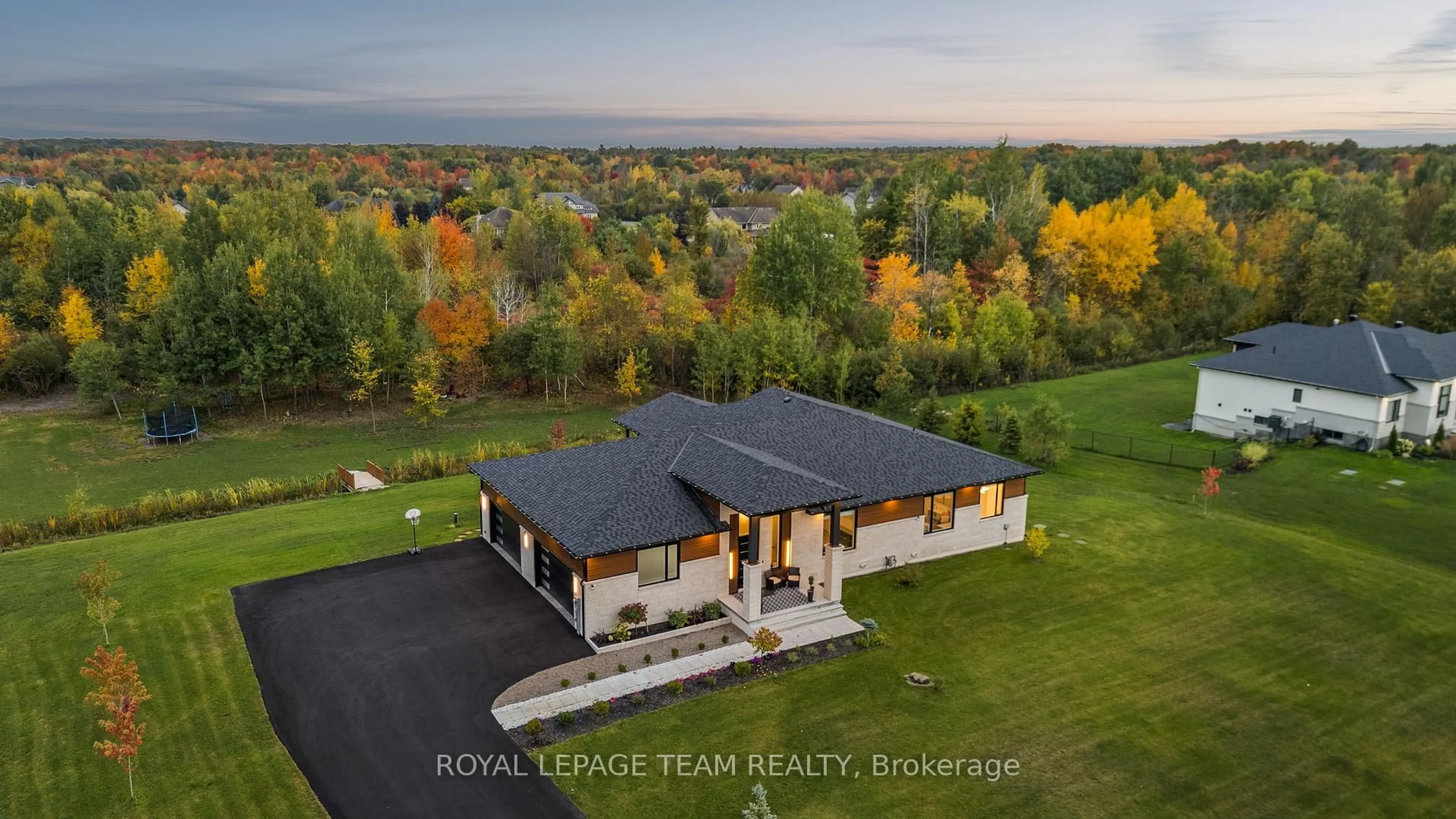 A pic from outside/outdoor area/front of a property/back of a property/a pic from drone, water/lake/river/ocean view for 60 Synergy Way, Ottawa Ontario K2W 0K3