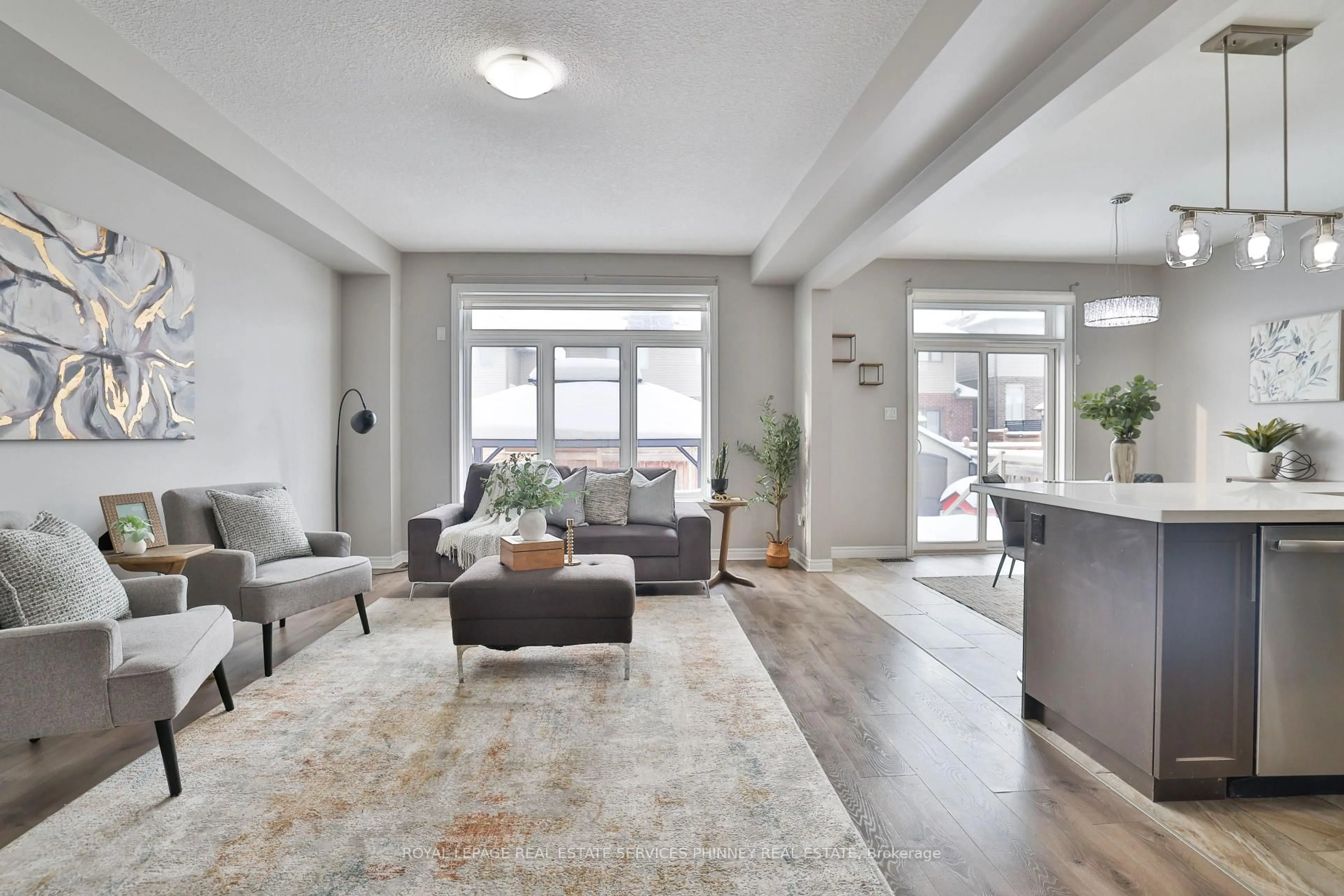 Living room with furniture, unknown for 15 Cutts Cres, Hamilton Ontario L0R 1C0