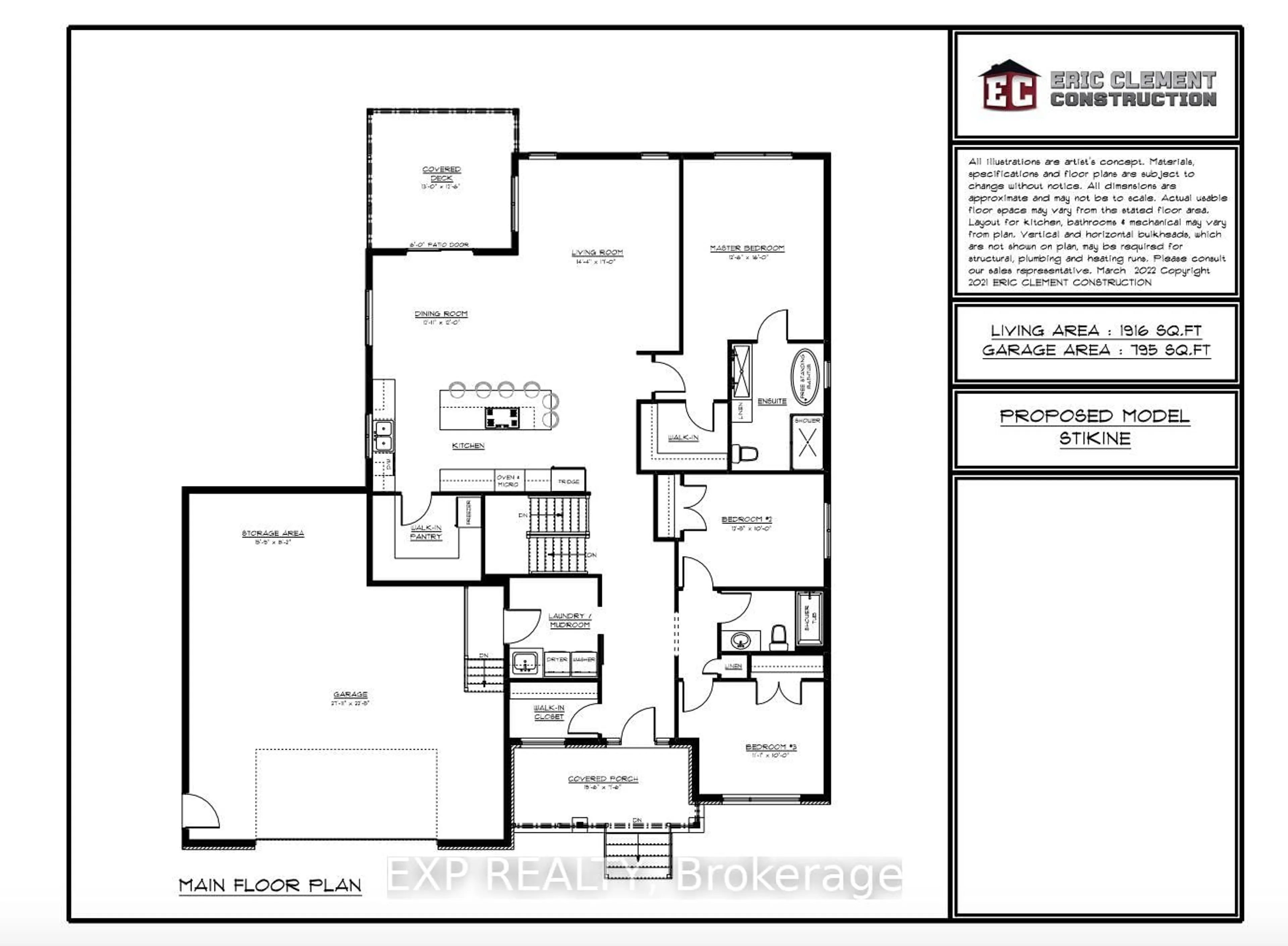 Floor plan for 288 TRUDEAU Cres, Russell Ontario K0A 2A0