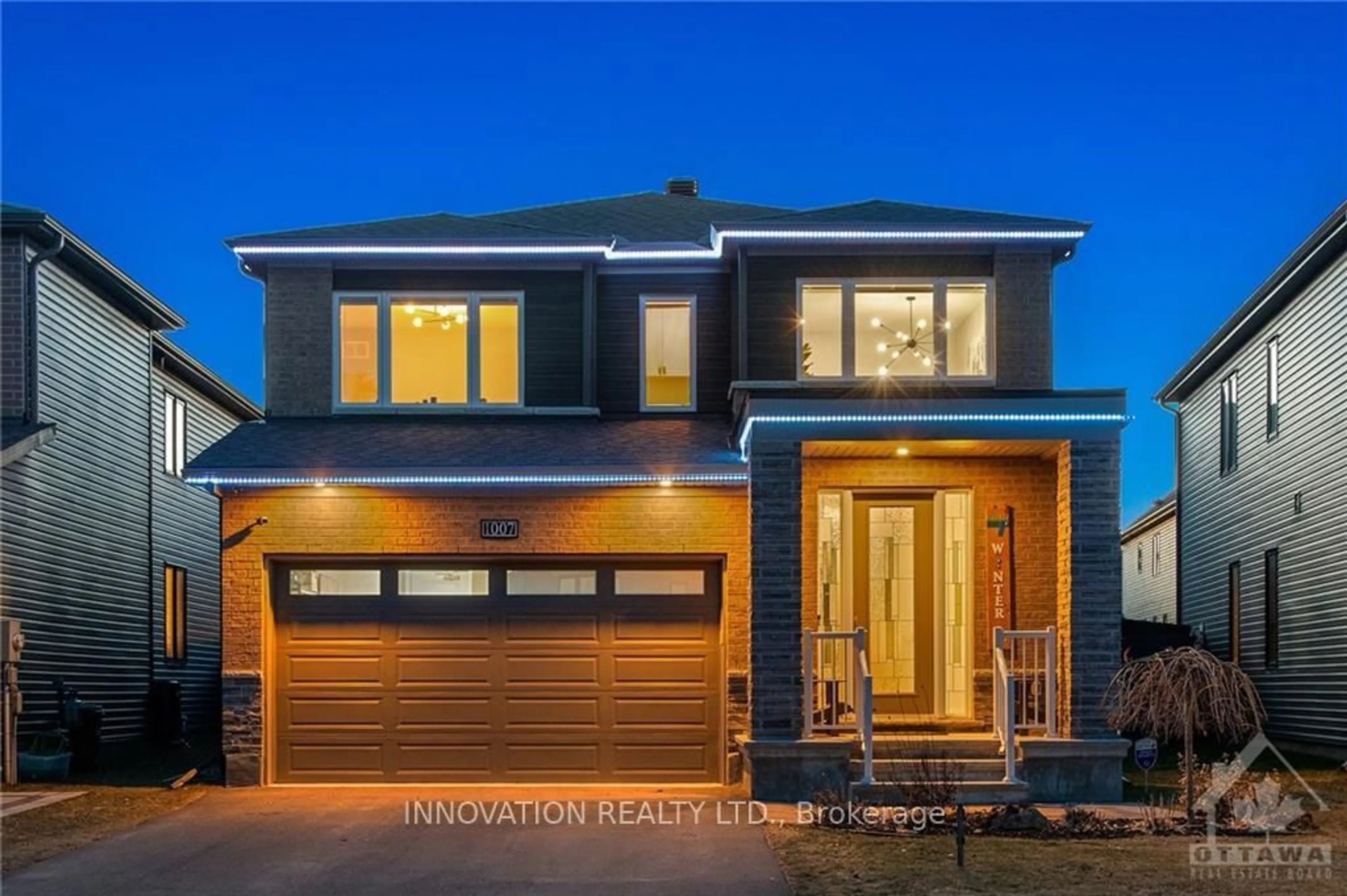 Home with brick exterior material, street for 1007 Offley Rd, Ottawa Ontario K4M 0N4