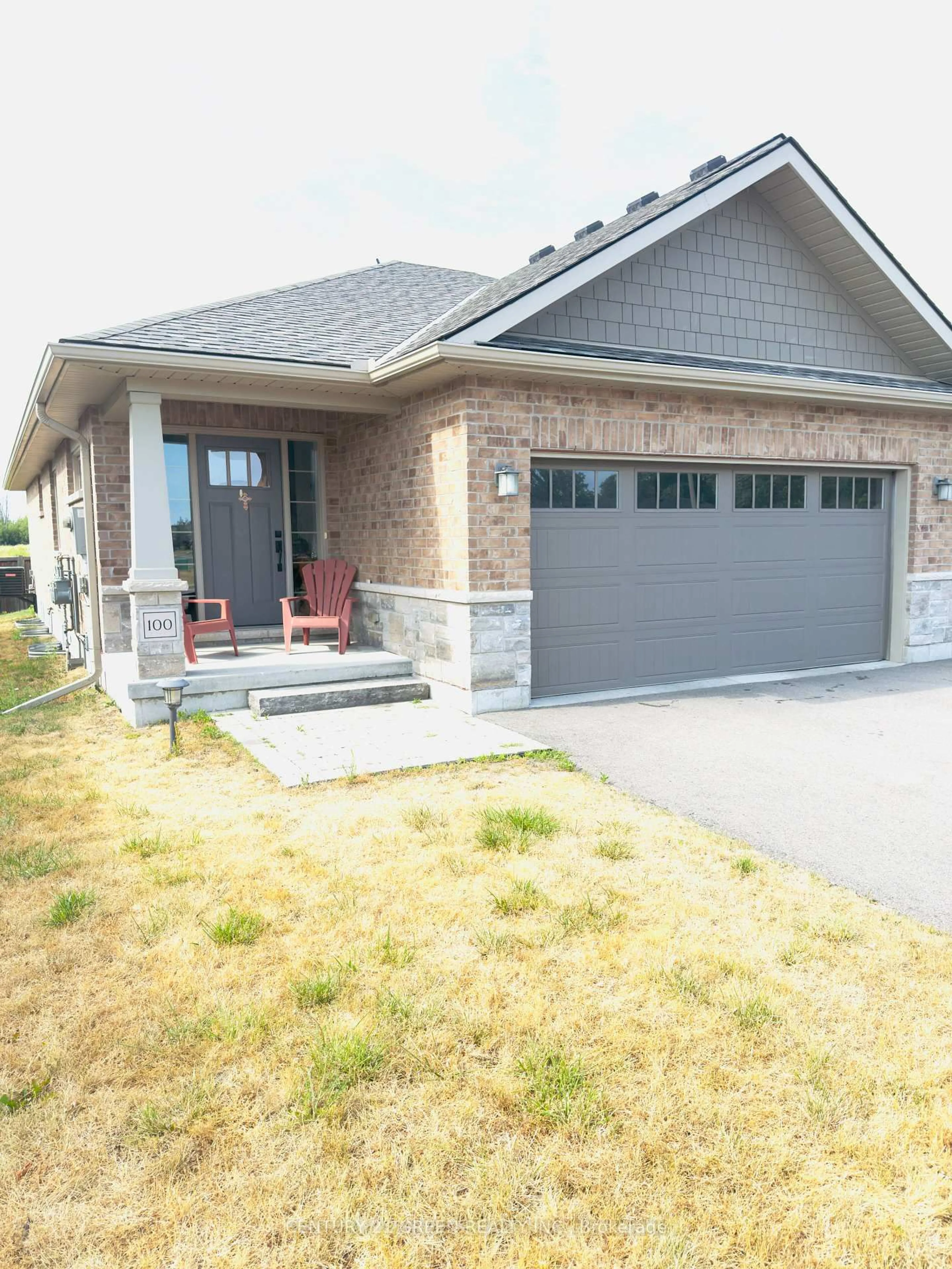 Home with brick exterior material, street for 100 Spruce Gardens Crt, Belleville Ontario K8N 0B5