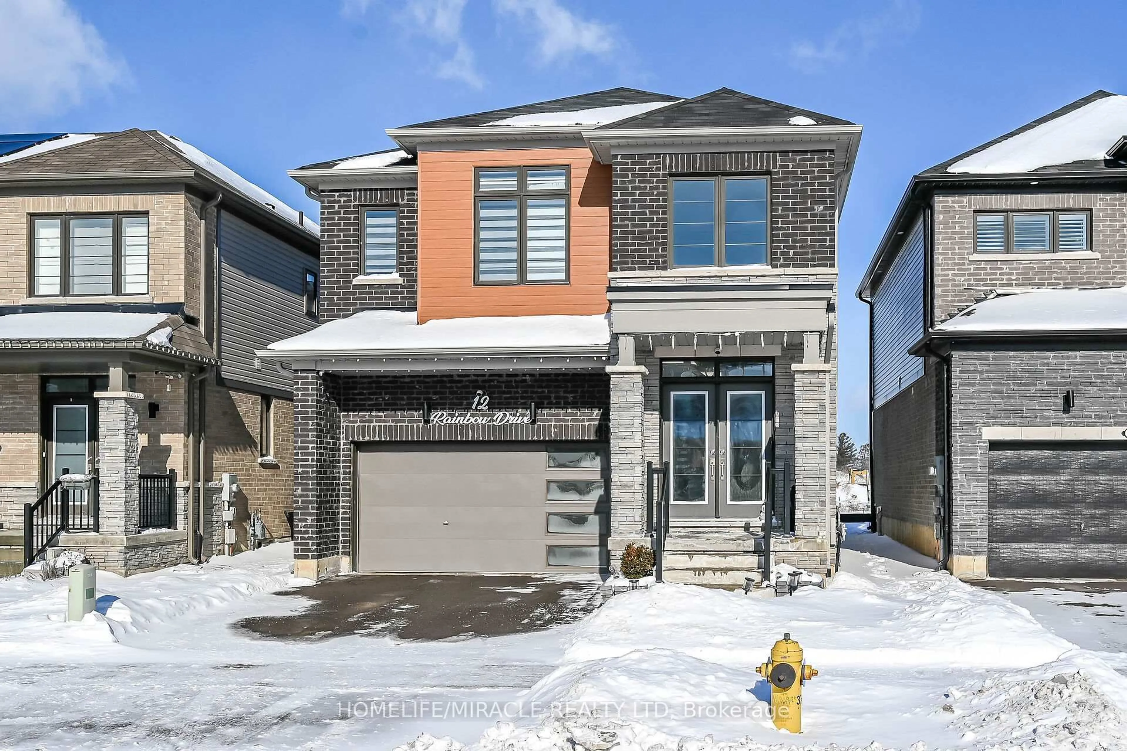 Home with brick exterior material, street for 12 Rainbow Dr, Haldimand Ontario N3W 0G1