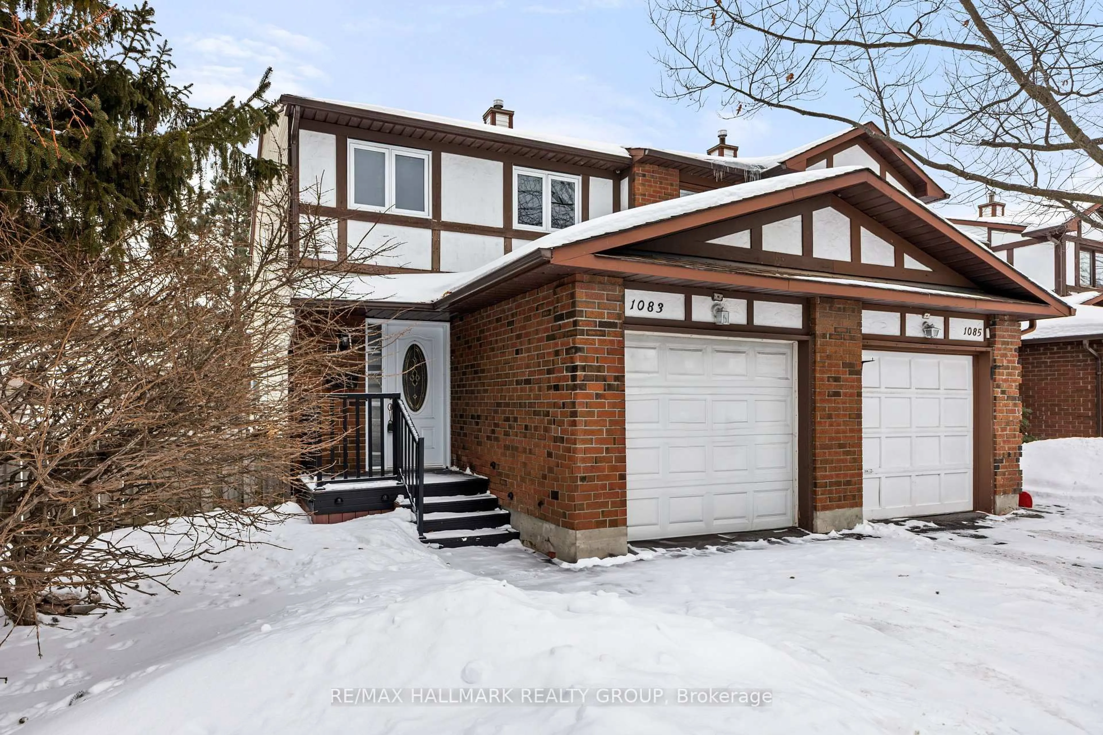 Home with brick exterior material, street for 1083 Millwood Crt, Orleans Ontario K1C 3E9