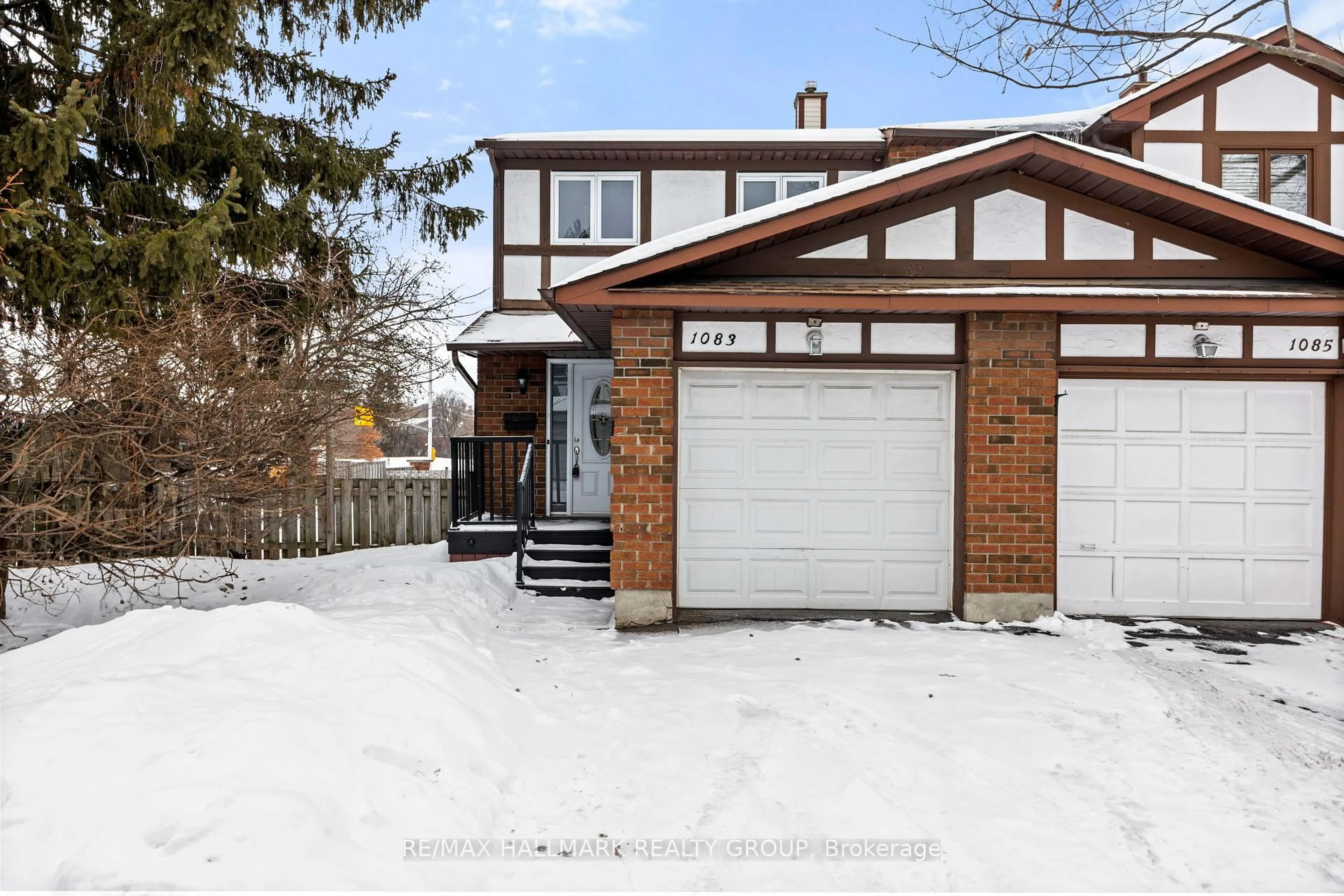 Home with brick exterior material, street for 1083 Millwood Crt, Orleans Ontario K1C 3E9