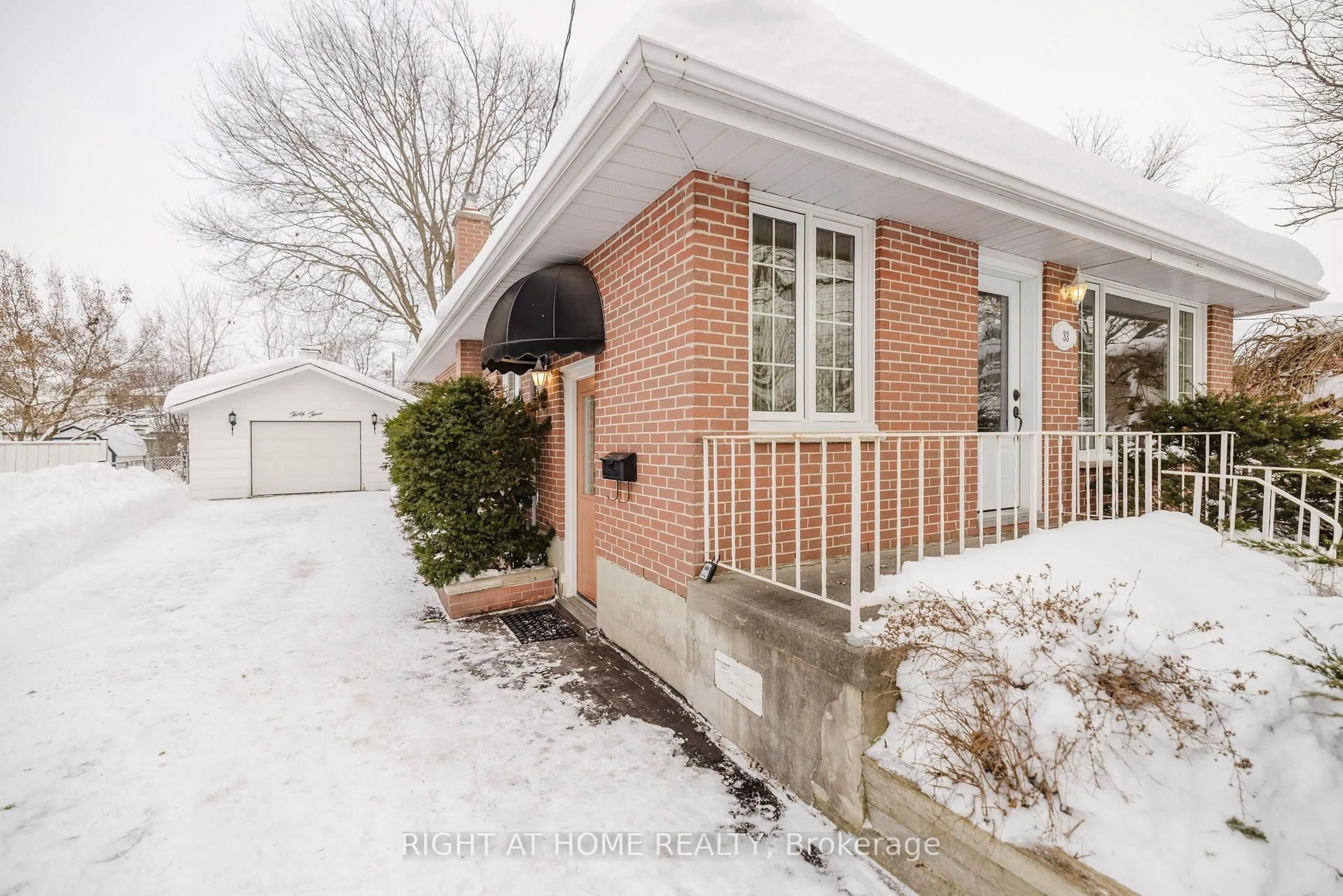 Home with brick exterior material, street for 33 Harvest Cres, Belleville Ontario K8P 4M2