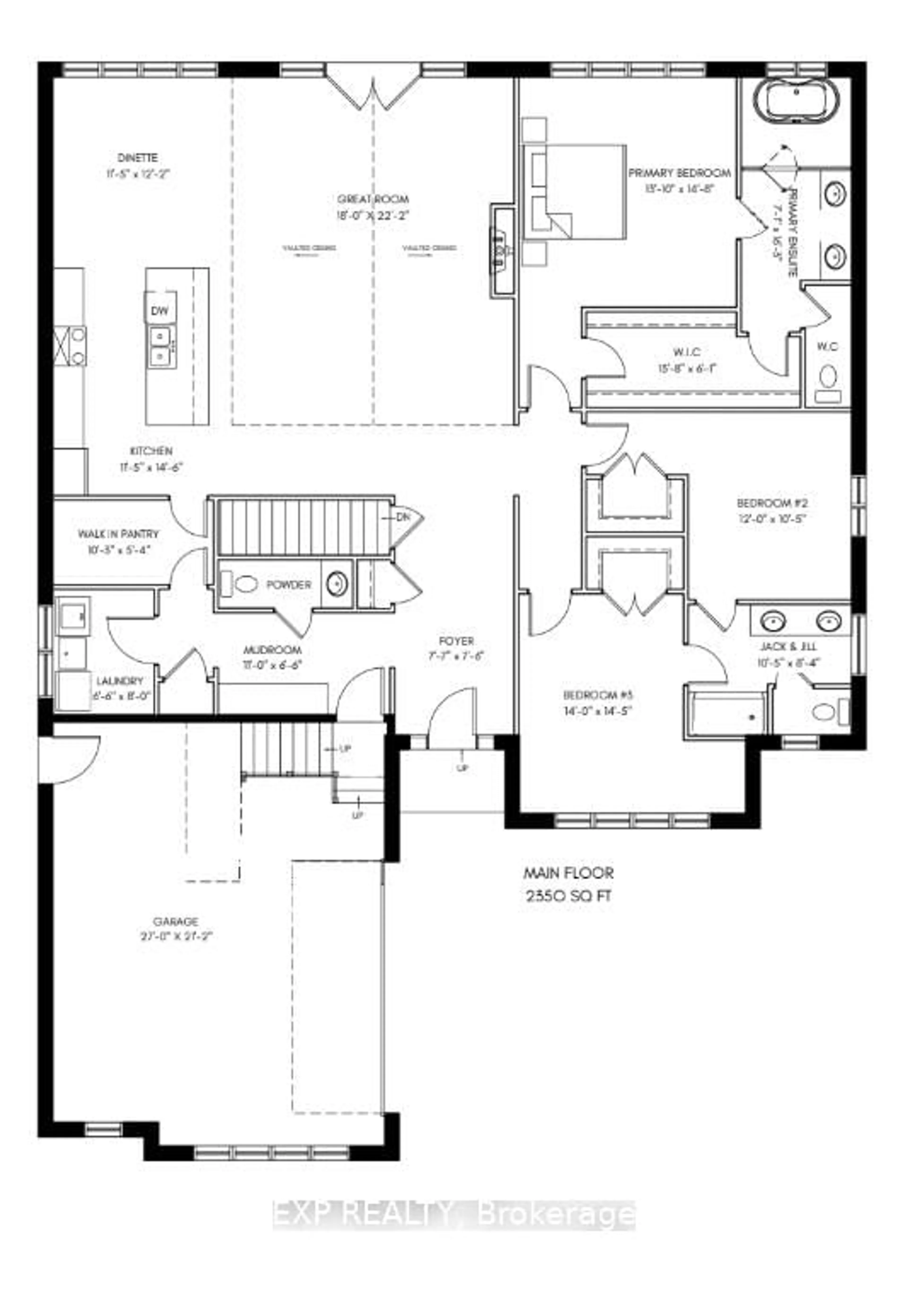 Floor plan for 7 Sullivan St, South Huron Ontario N0M 1T0