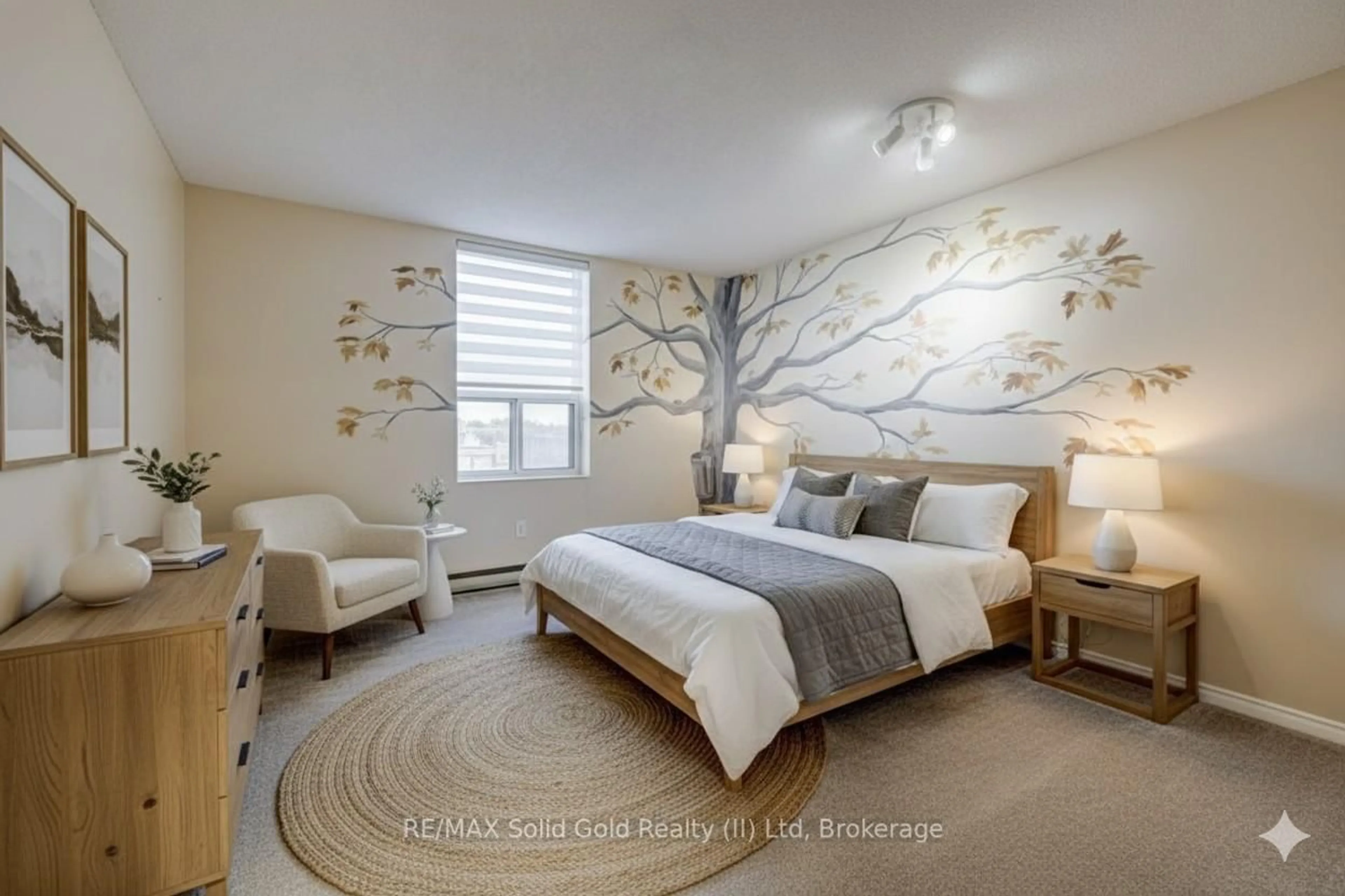 Bedroom with bed, unknown for 55 Green Valley Dr #1710, Kitchener Ontario N2P 1Z6