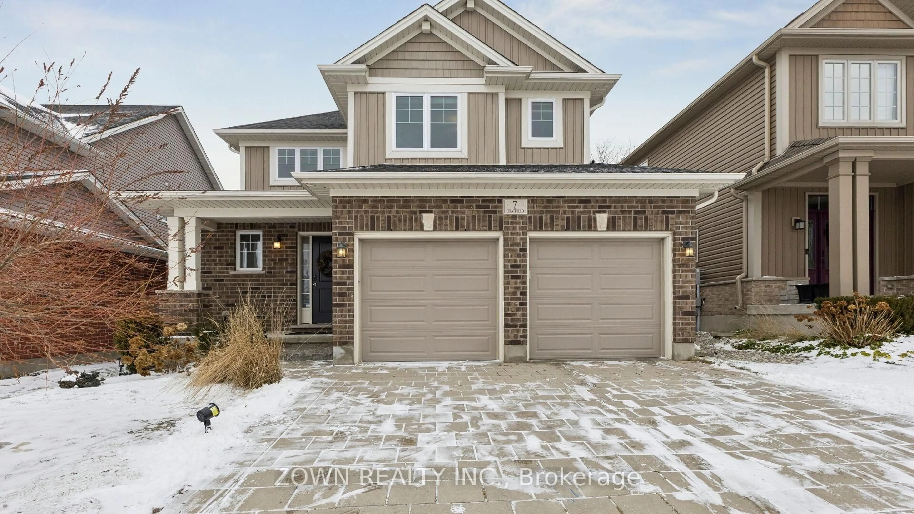 Home with brick exterior material, street for 7 Chatfield St, Ingersoll Ontario N5C 0B3