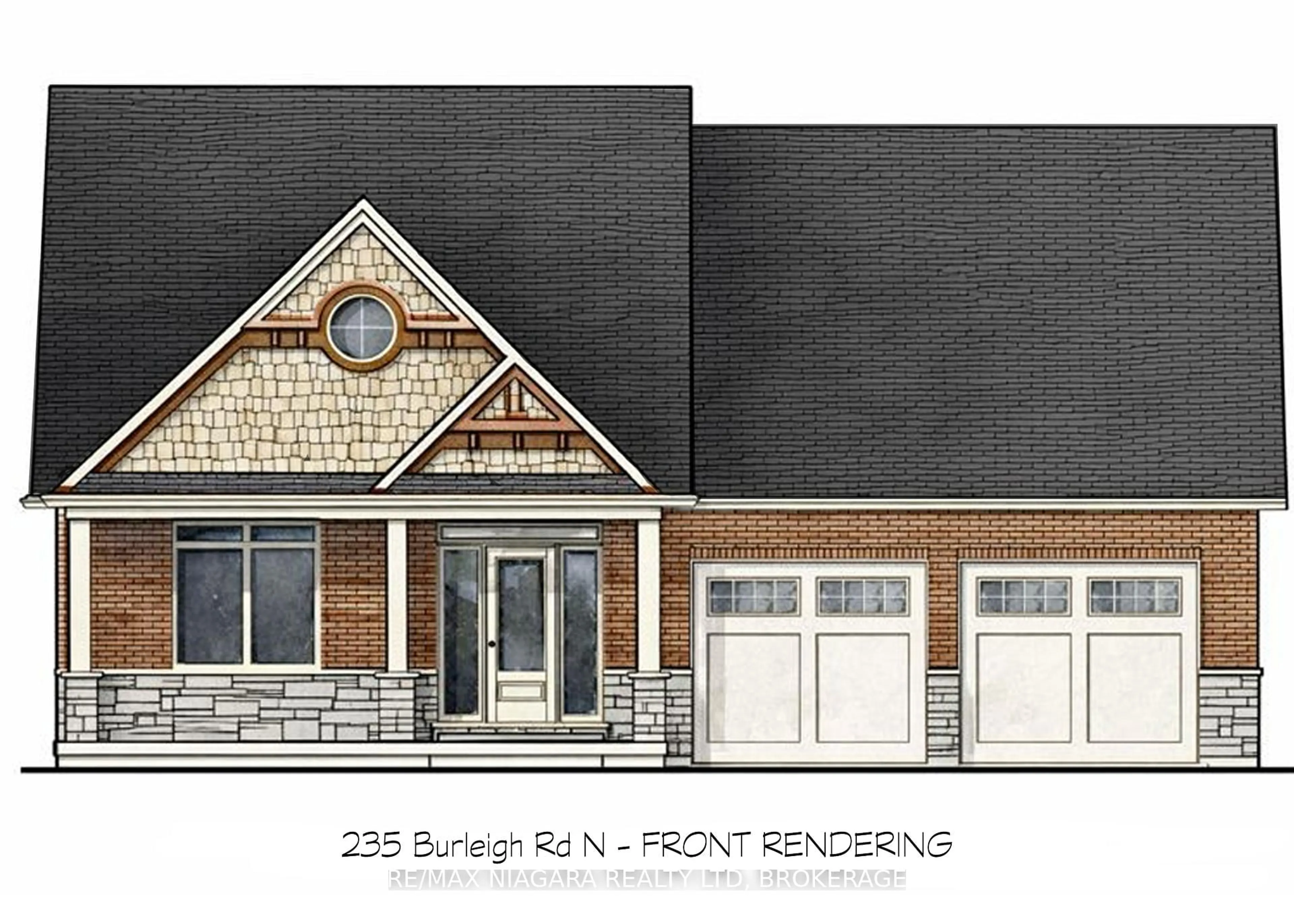 Home with brick exterior material, building for 235 Burleigh Rd, Fort Erie Ontario L0S 1N0