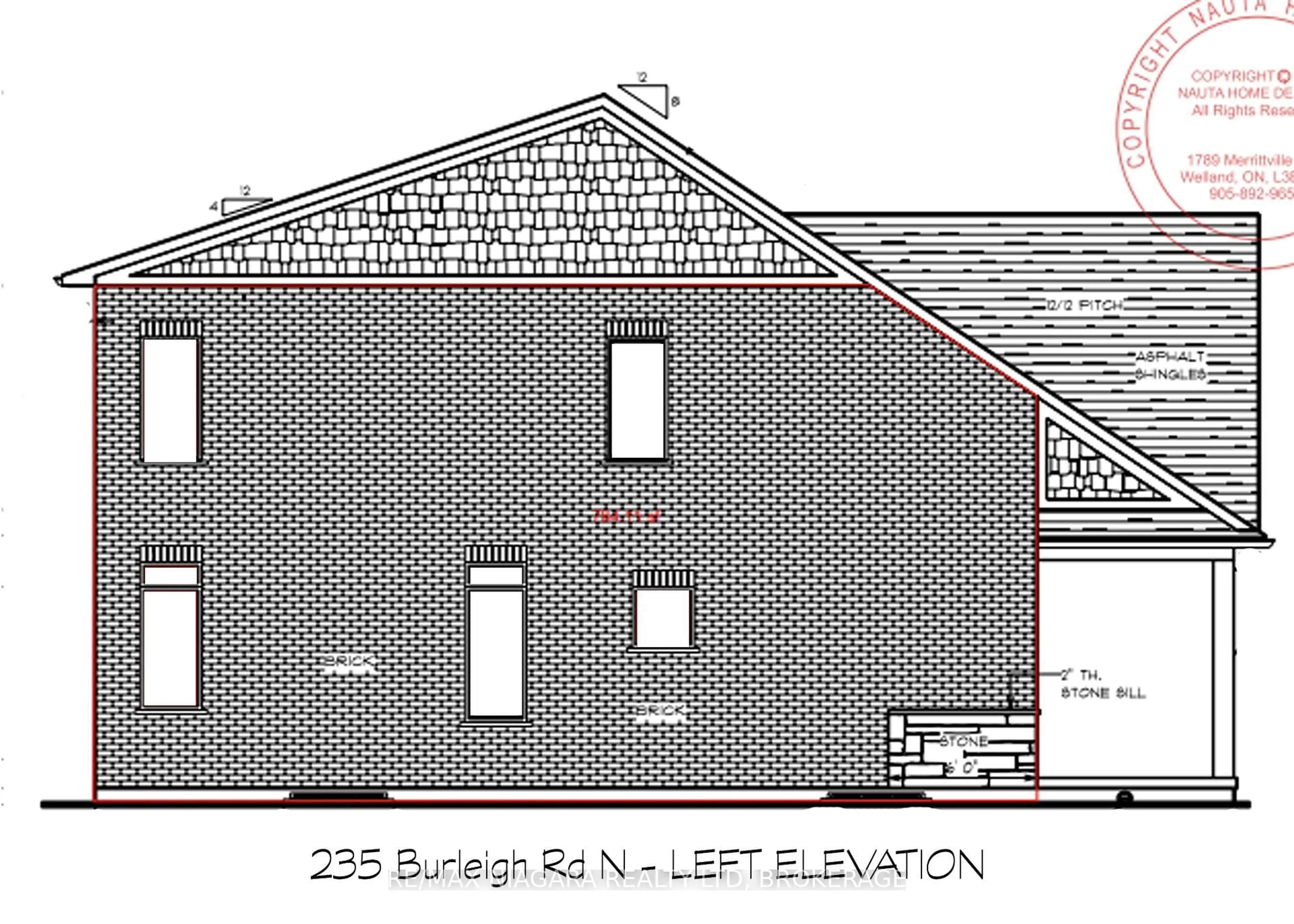 Floor plan for 235 Burleigh Rd, Fort Erie Ontario L0S 1N0