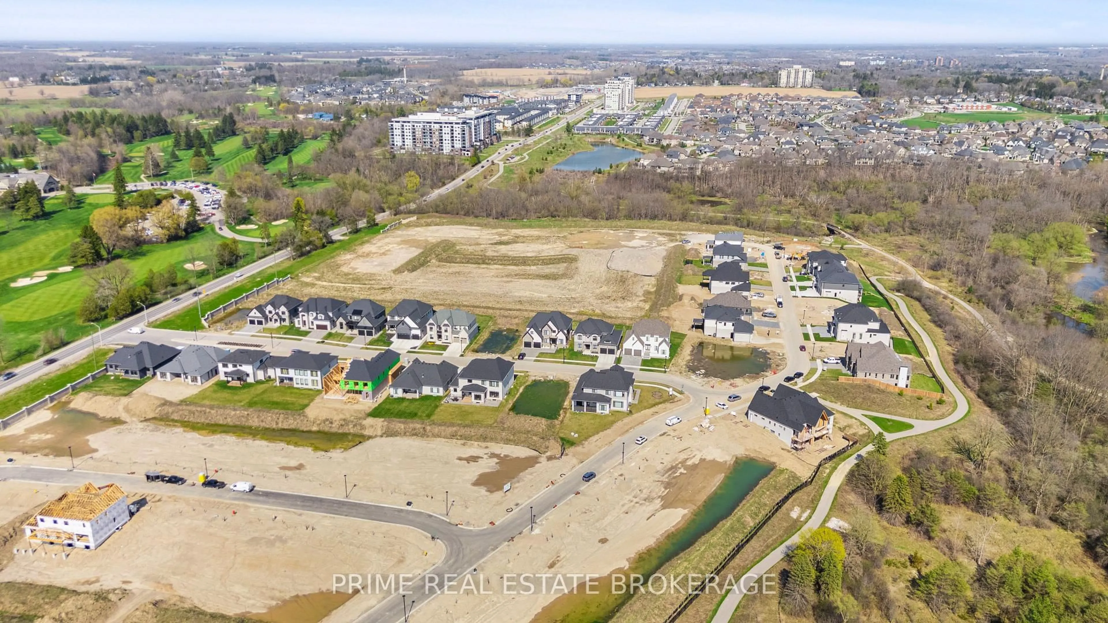 A pic from outside/outdoor area/front of a property/back of a property/a pic from drone, street for 689 Valleystream Walk, London North Ontario N6G 3X8