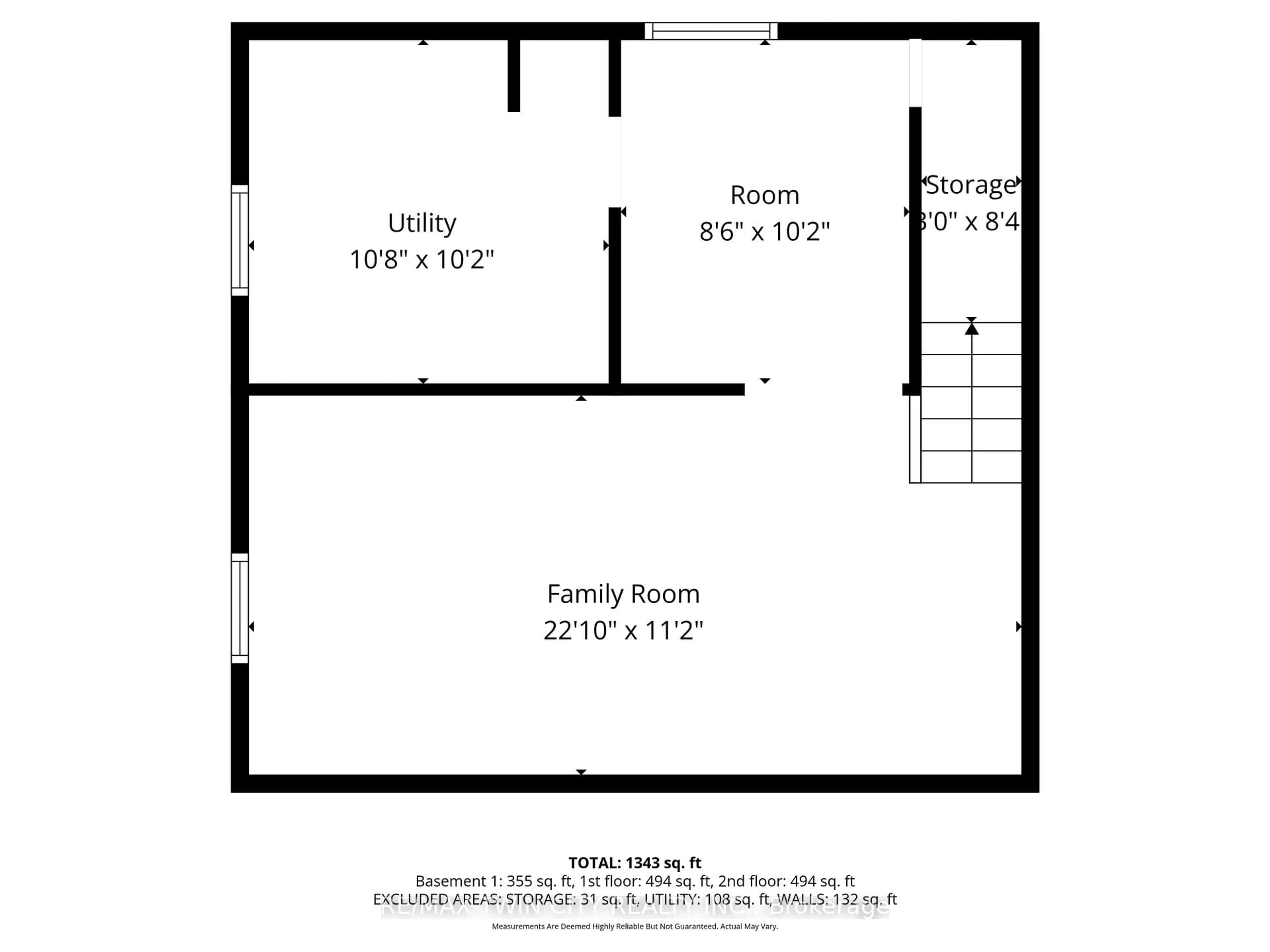 Floor plan for 35 Oakhill Dr #20C, Brantford Ontario N3T 1R1