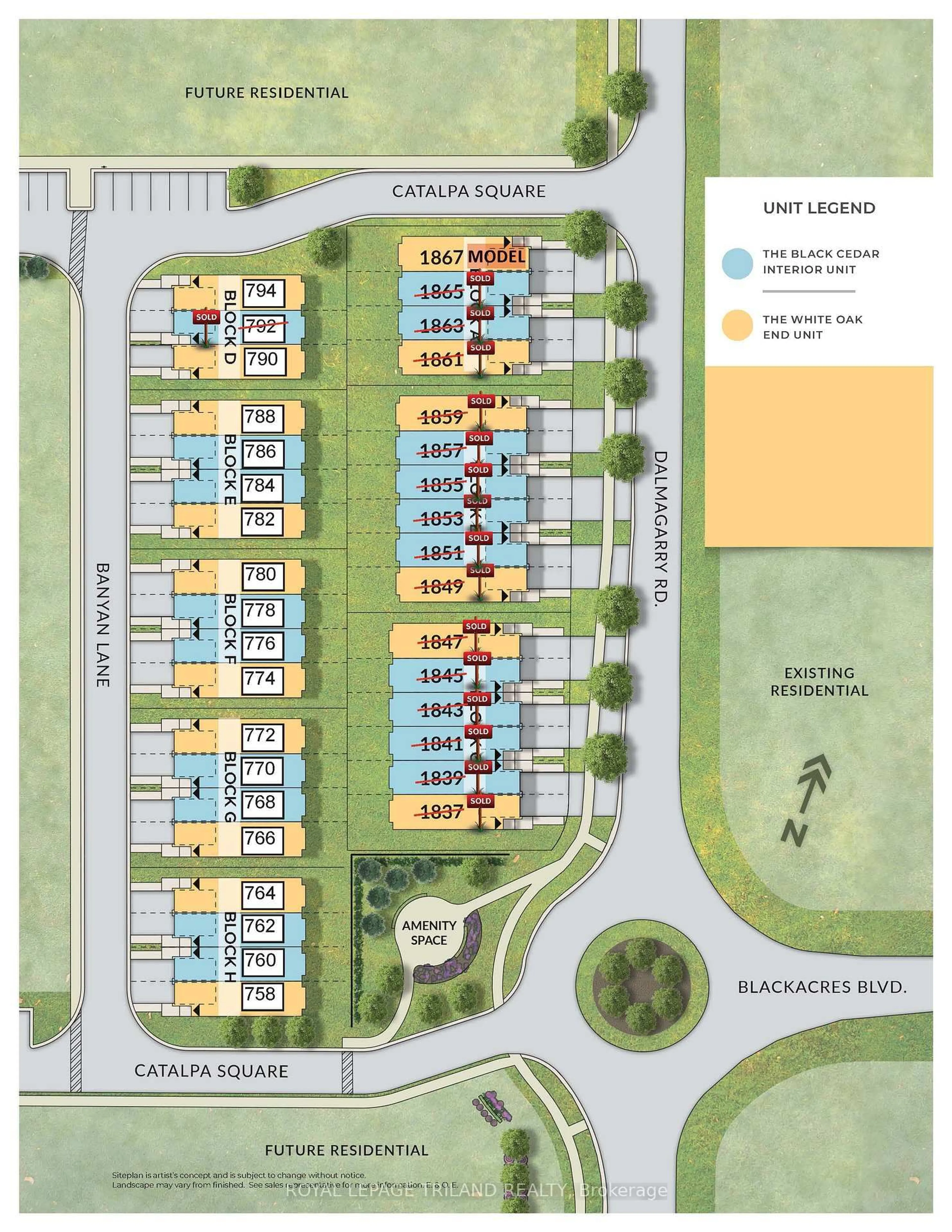 Floor plan for 786 Banyan Lane, London North Ontario N6G 0A6