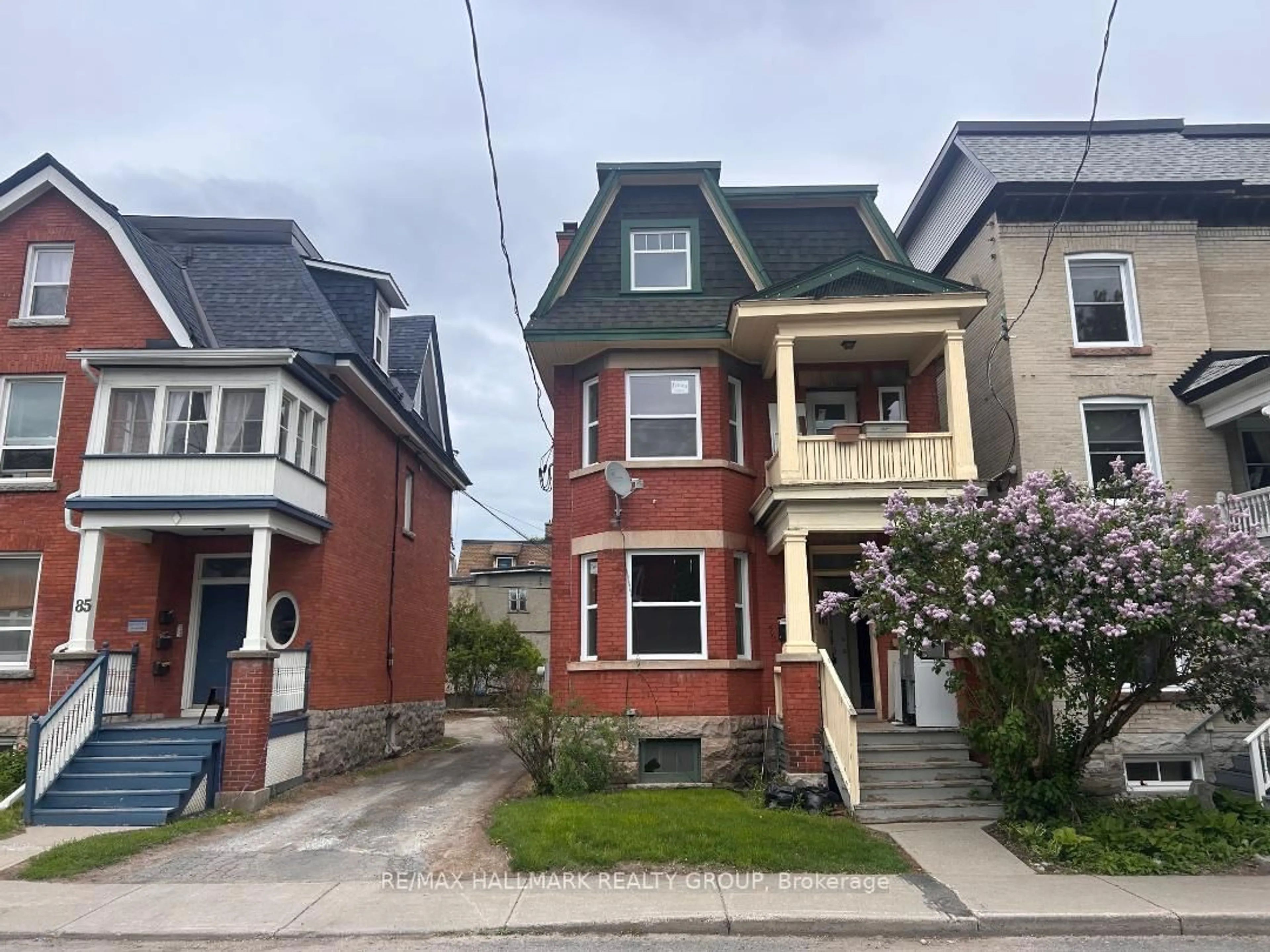 Home with brick exterior material, street for 87 Goulburn Ave, Ottawa Ontario K1N 8C9