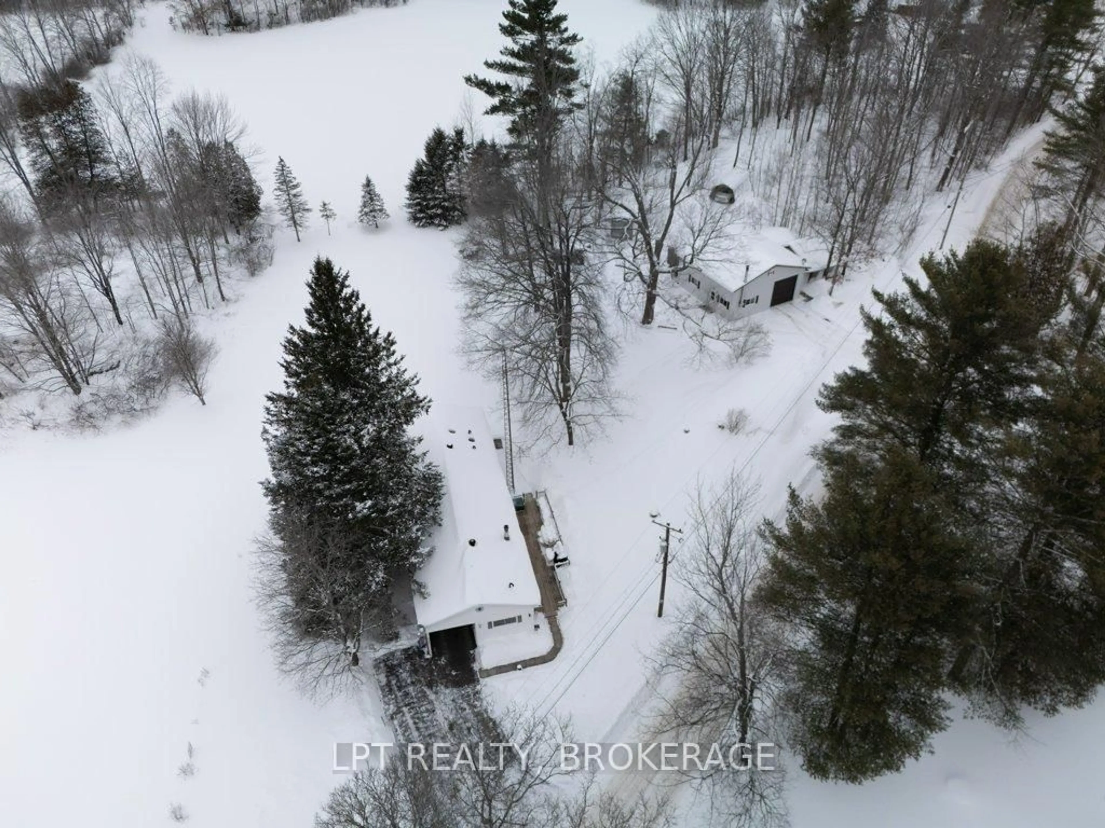 A pic from outside/outdoor area/front of a property/back of a property/a pic from drone, unknown for 1023 Moon Rd, Godfrey Ontario K0H 1T0