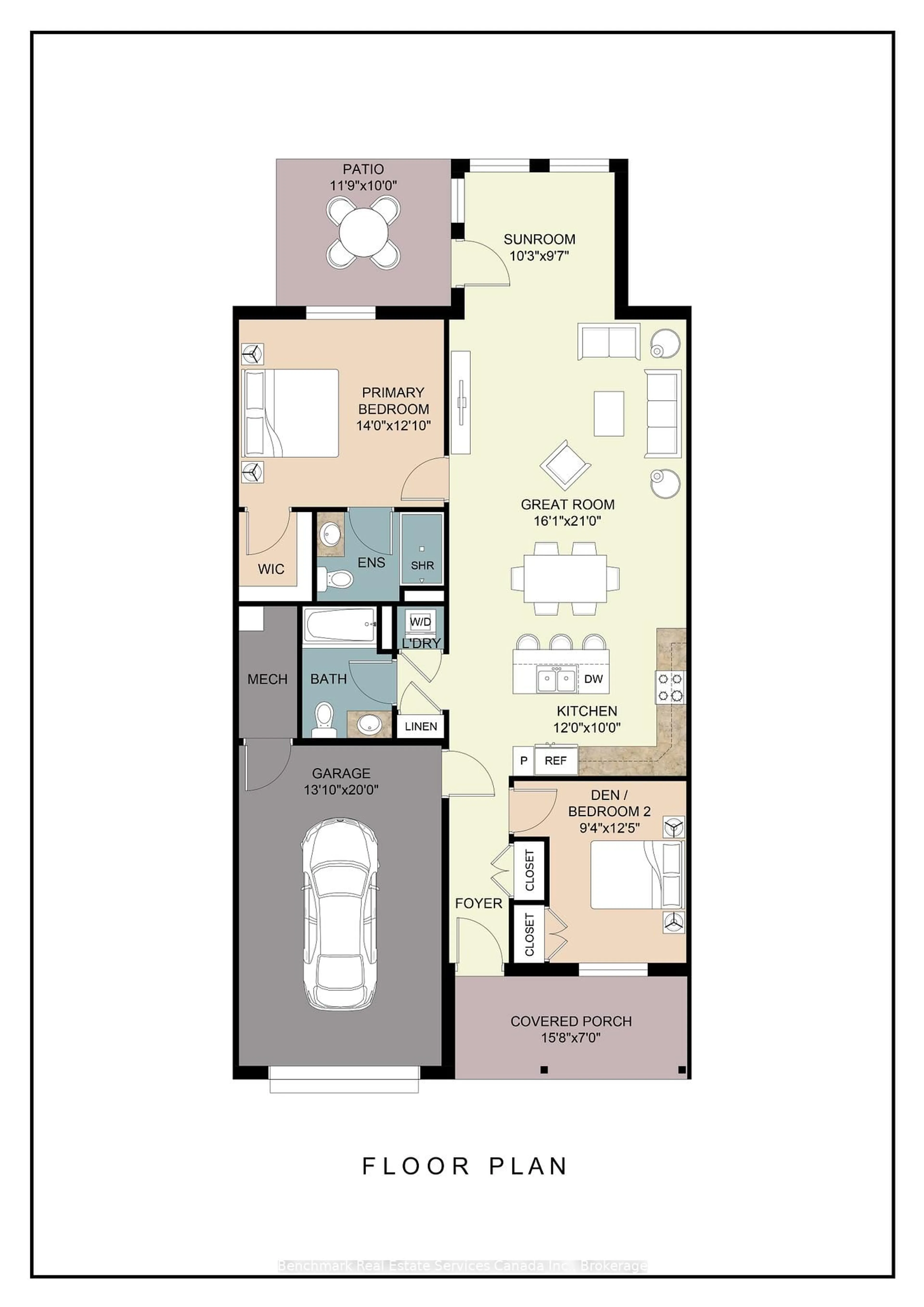 Floor plan for 59 Cavalier Cres, Huron-Kinloss Ontario N0G 2R0