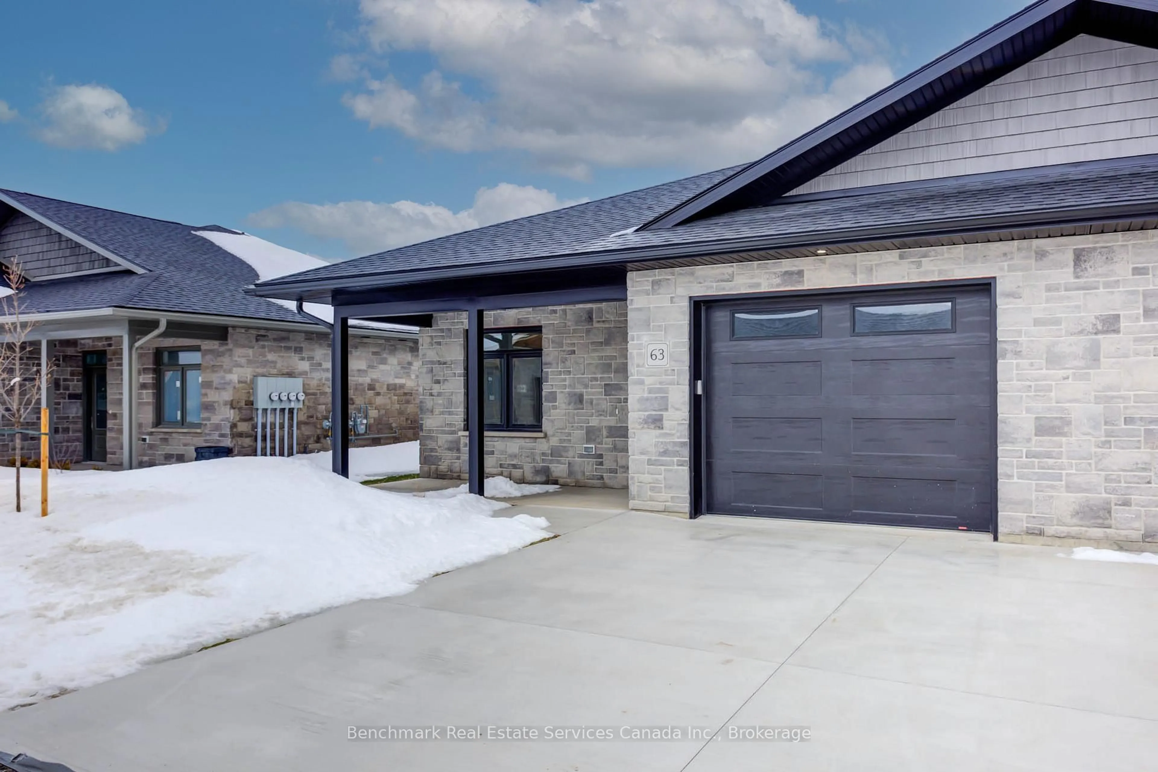 Home with brick exterior material, street for 63 Cavalier Cres, Huron-Kinloss Ontario N0G 2R0