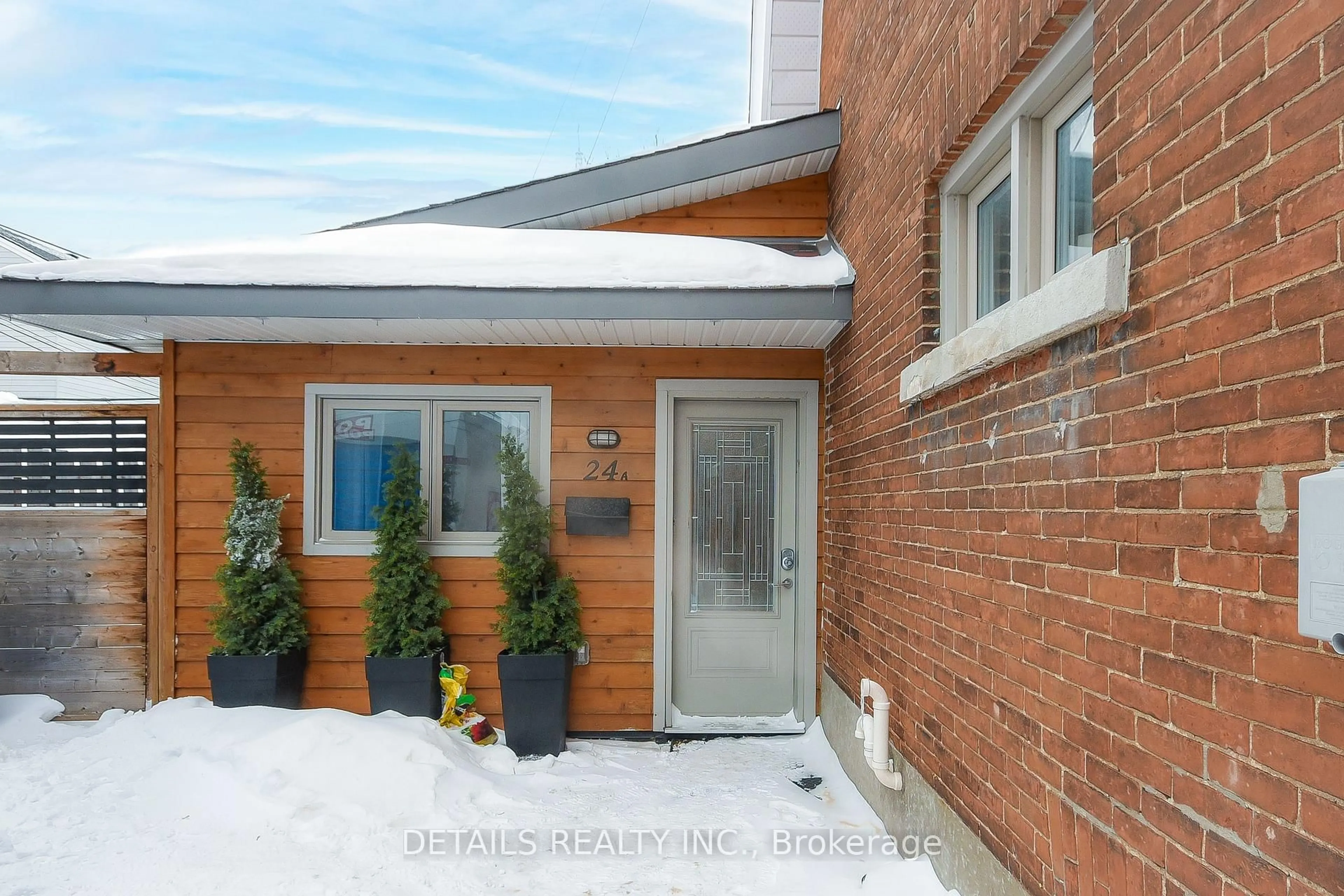 Home with brick exterior material, street for 24 Irving Ave, Ottawa Ontario K1Y 1Z4