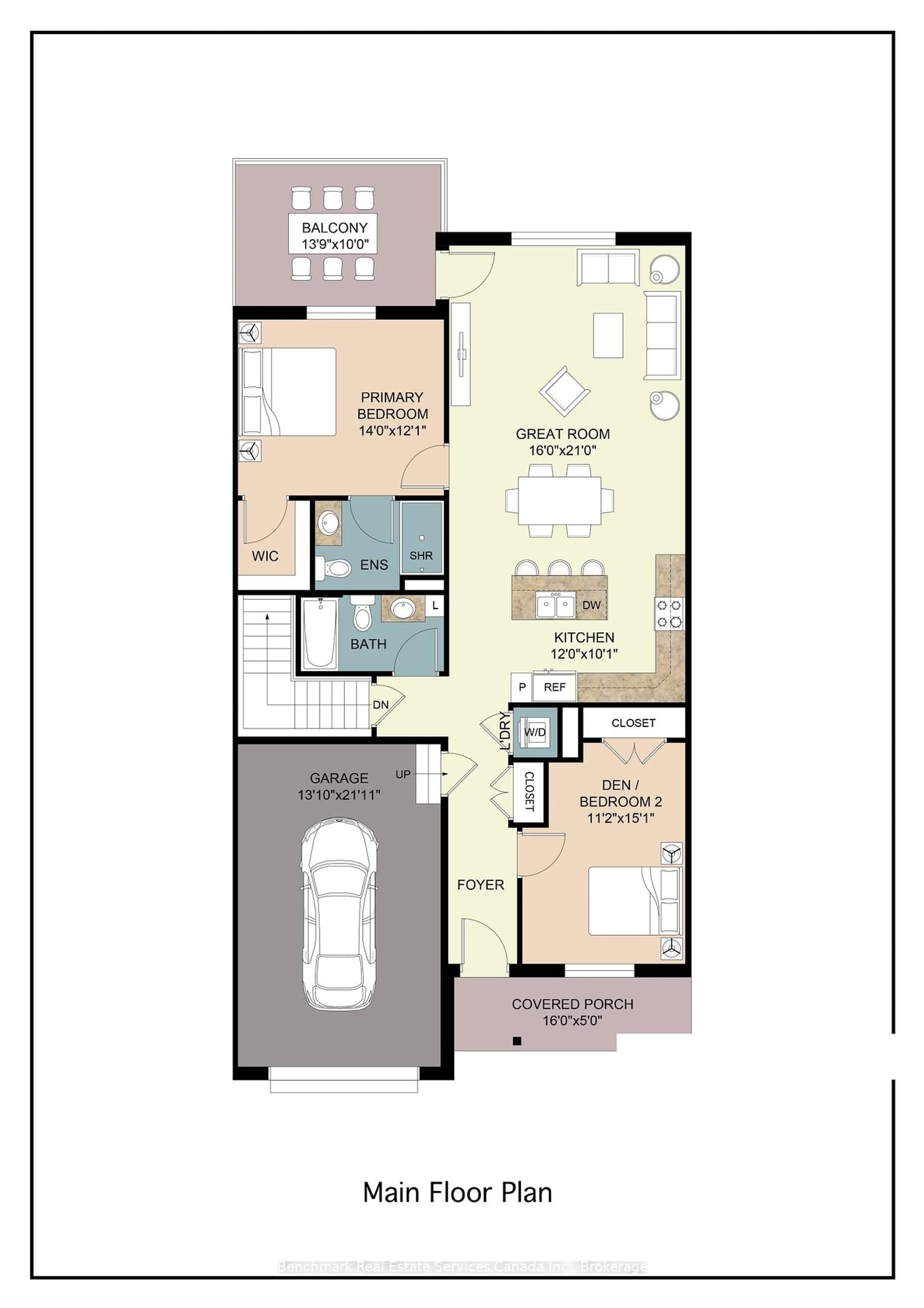 Floor plan for 64 Cavalier Cres, Huron-Kinloss Ontario N0G 2R0