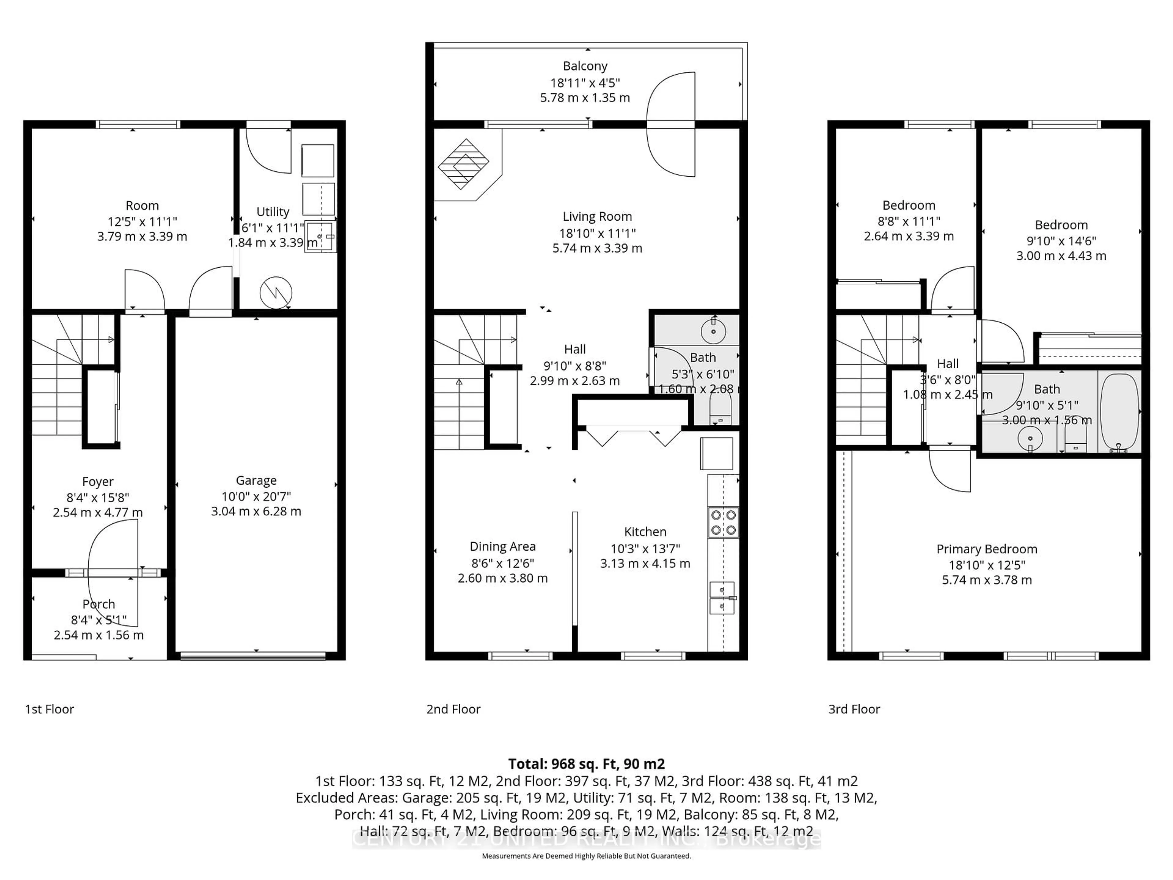 Floor plan for 20 Kelly Cres, Port Hope Ontario L1A 3Z5