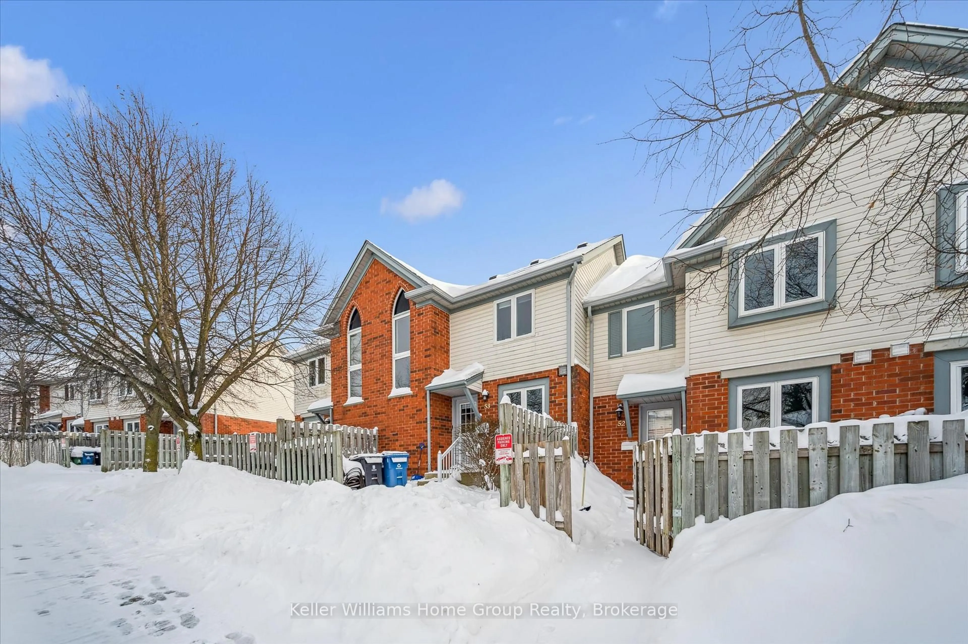A pic from outside/outdoor area/front of a property/back of a property/a pic from drone, street for 920 Edinburgh Rd #53, Guelph Ontario N1G 5C7