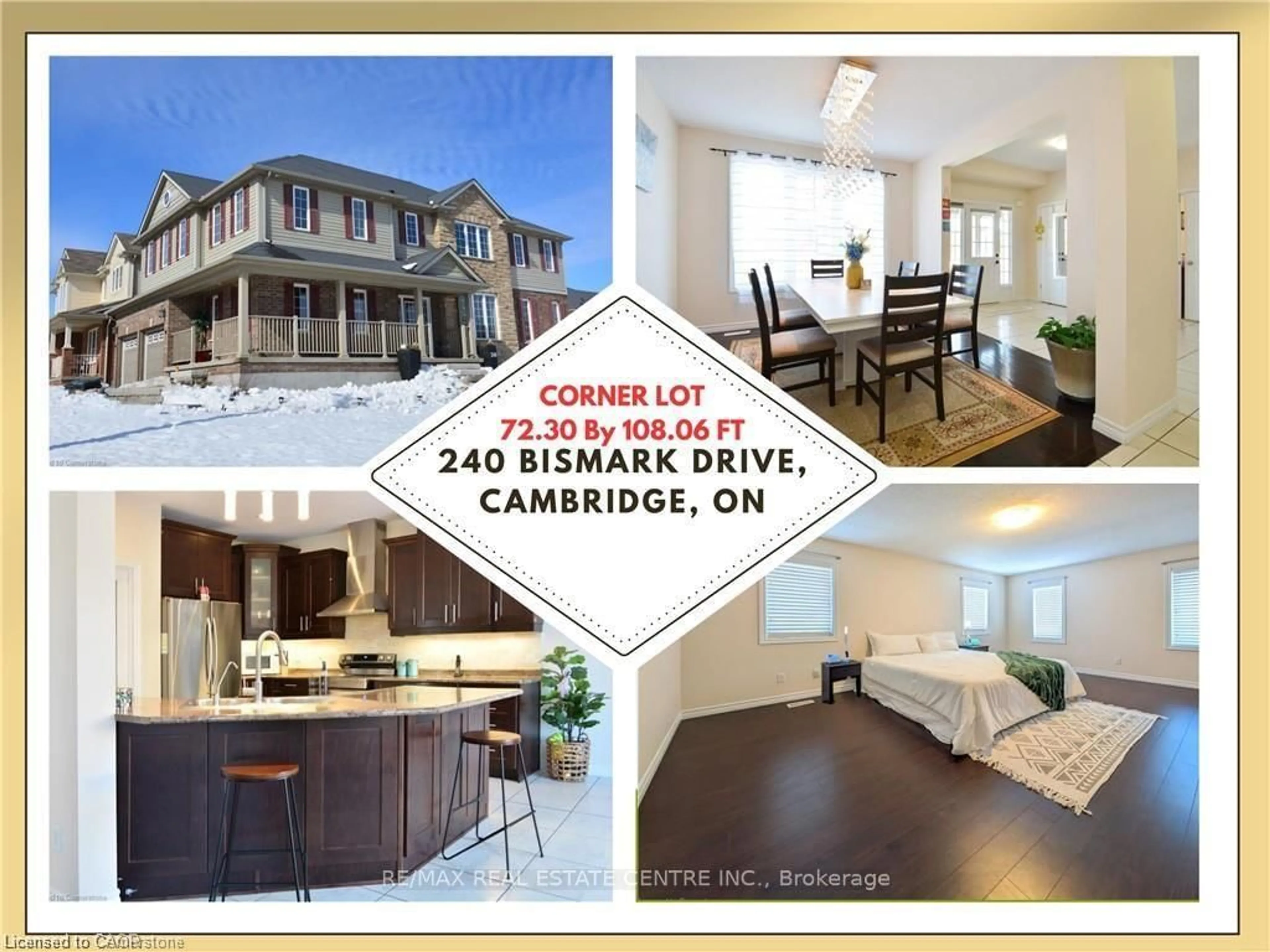 Open concept kitchen, unknown for 240 Bismark Dr, Cambridge Ontario N1S 0A5