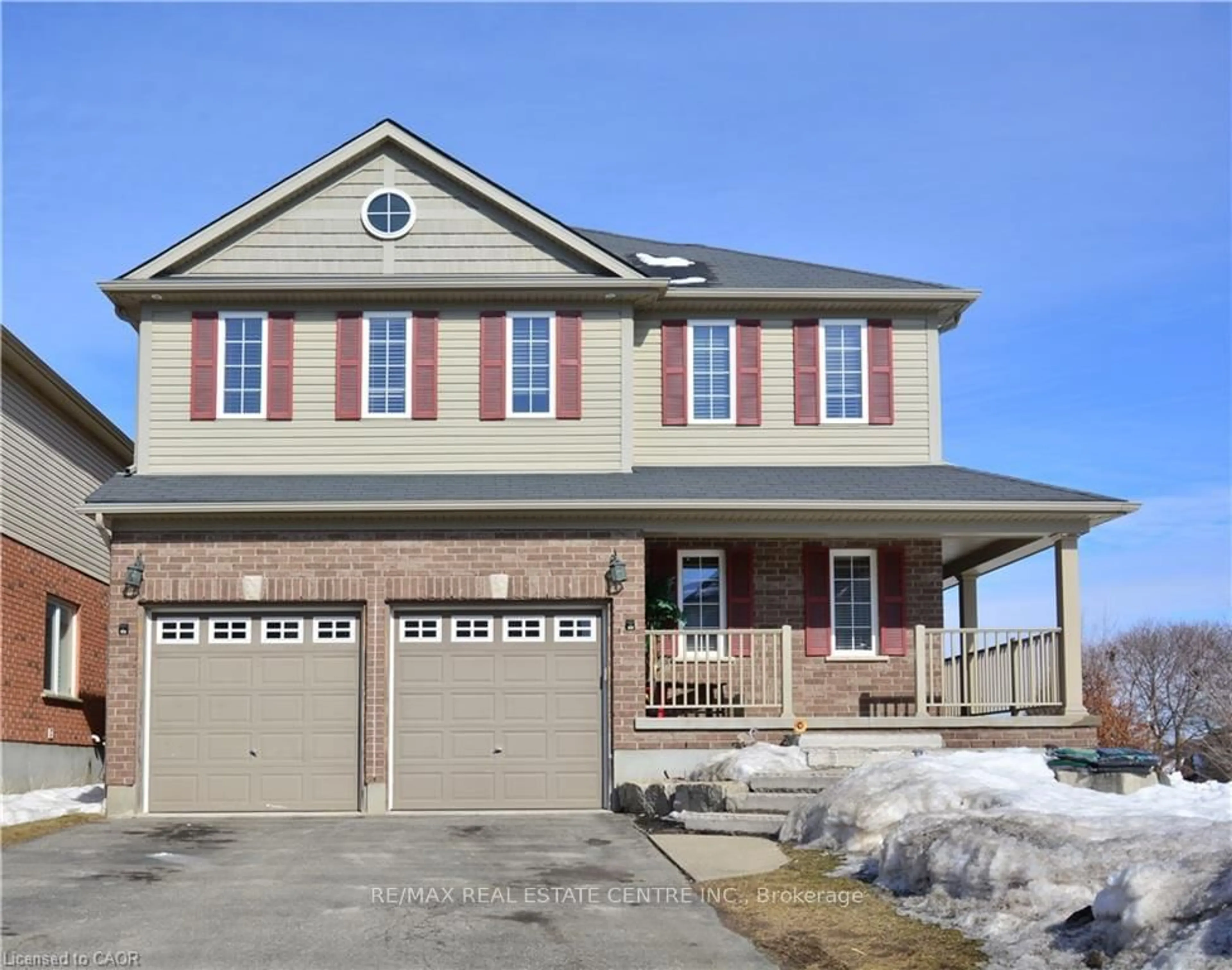 Home with brick exterior material, street for 240 Bismark Dr, Cambridge Ontario N1S 0A5