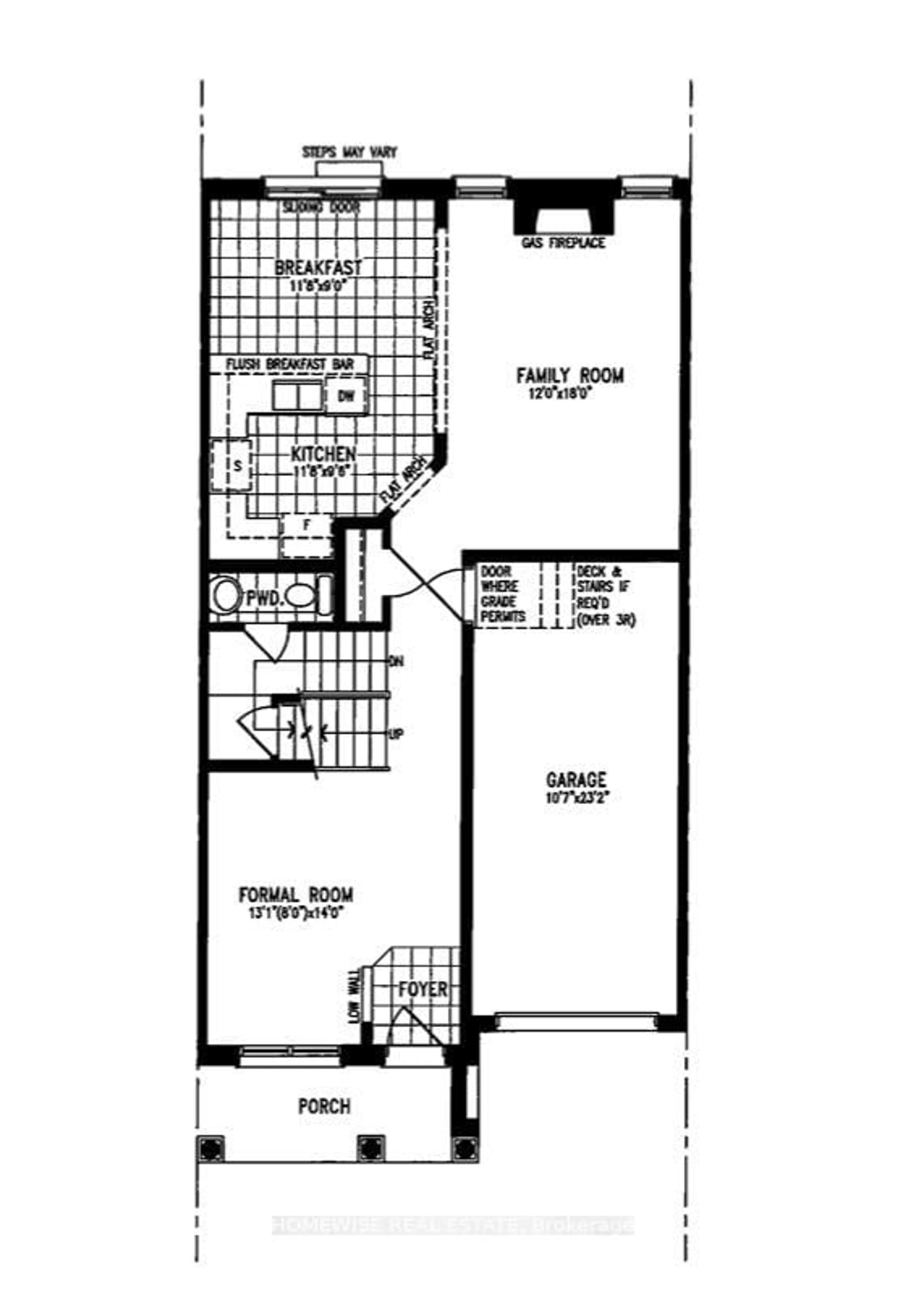 Floor plan for 700 Latimer Way, Peterborough Ontario K9K 0H4