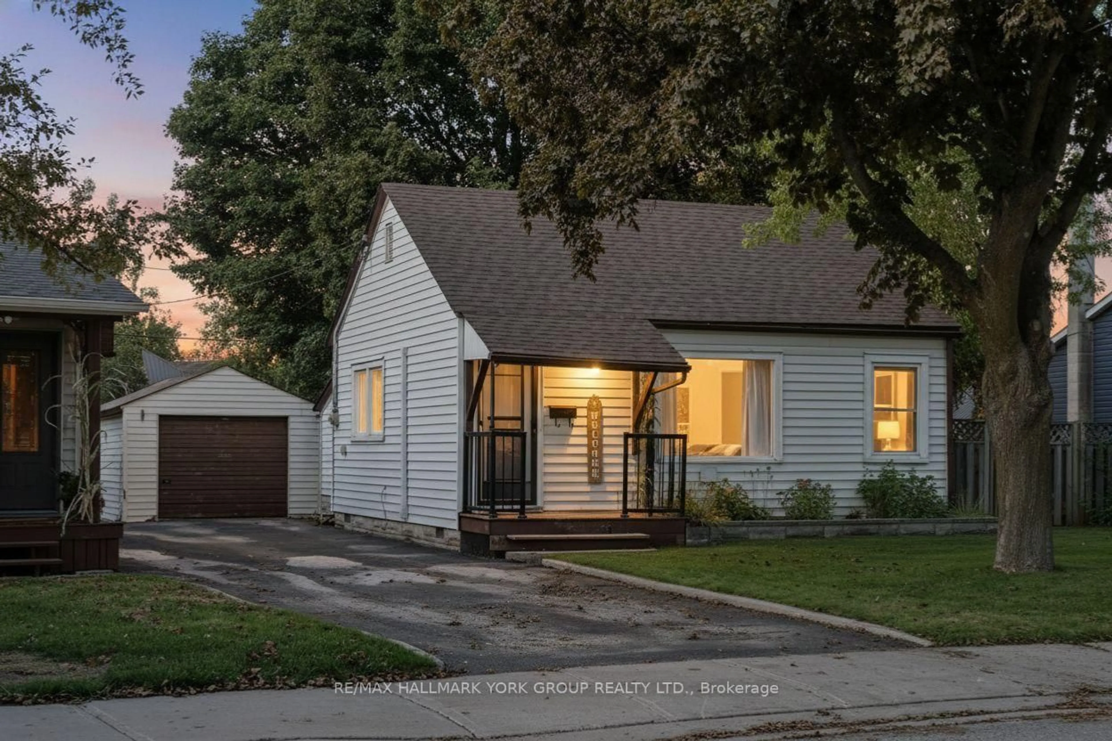 Home with vinyl exterior material, street for 24 Churchill Cres, Kawartha Lakes Ontario K9V 3Y6