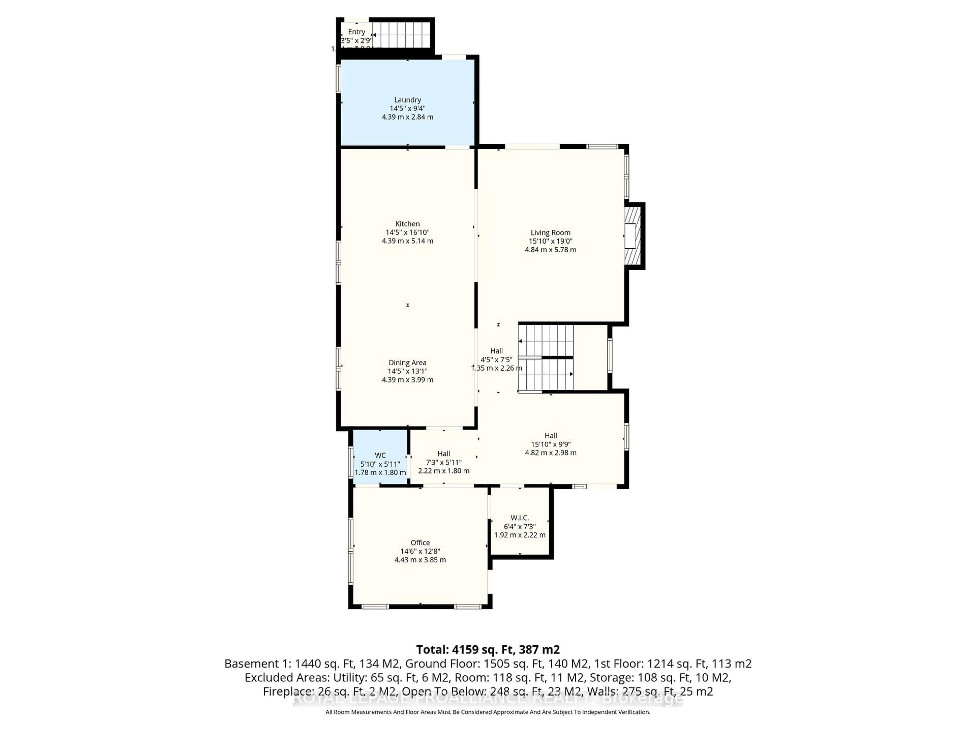 Floor plan for 213 Suzanne Mess Blvd, Cobourg Ontario K9A 3L3