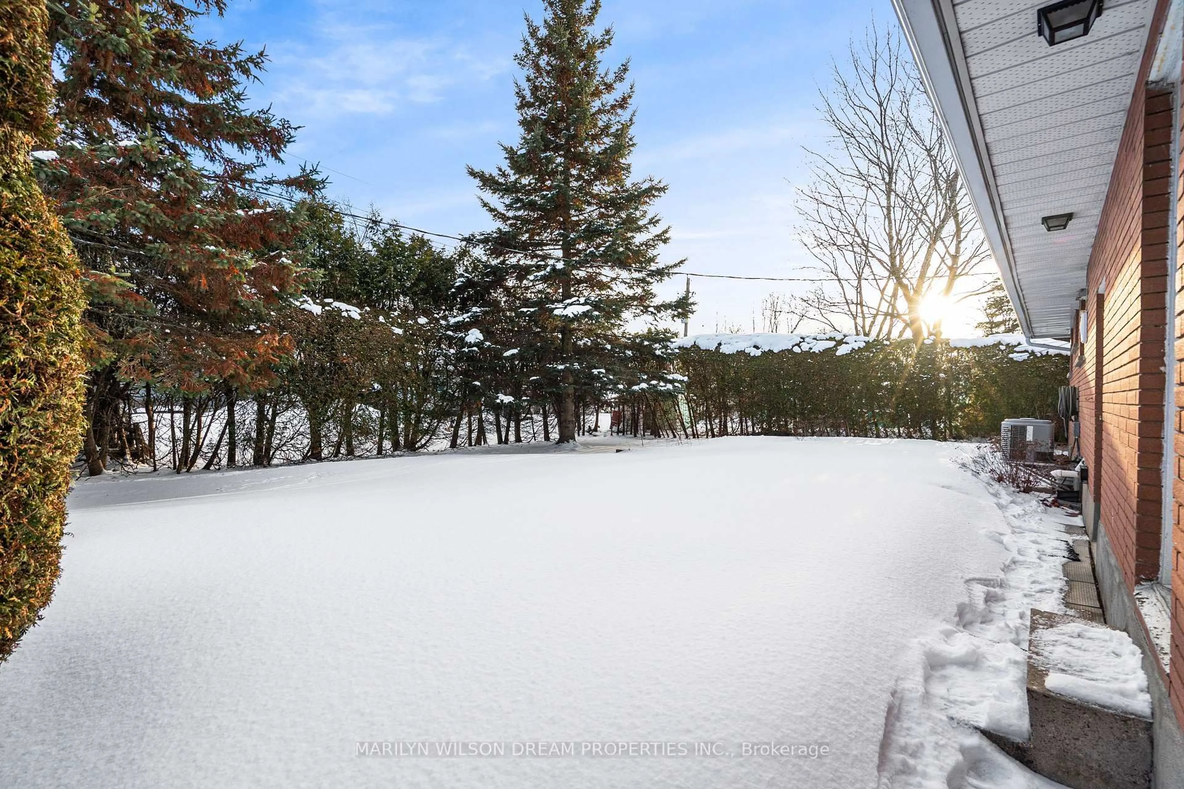 Patio, forest/trees view for 18 Virgil Rd, Ottawa Ontario K2H 6B3